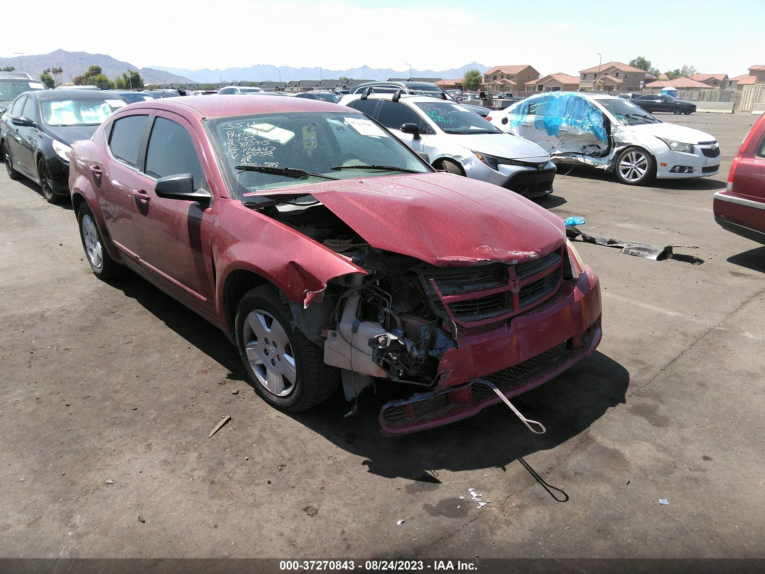 DODGE AVENGER 2008 1b3lc46k98n577372