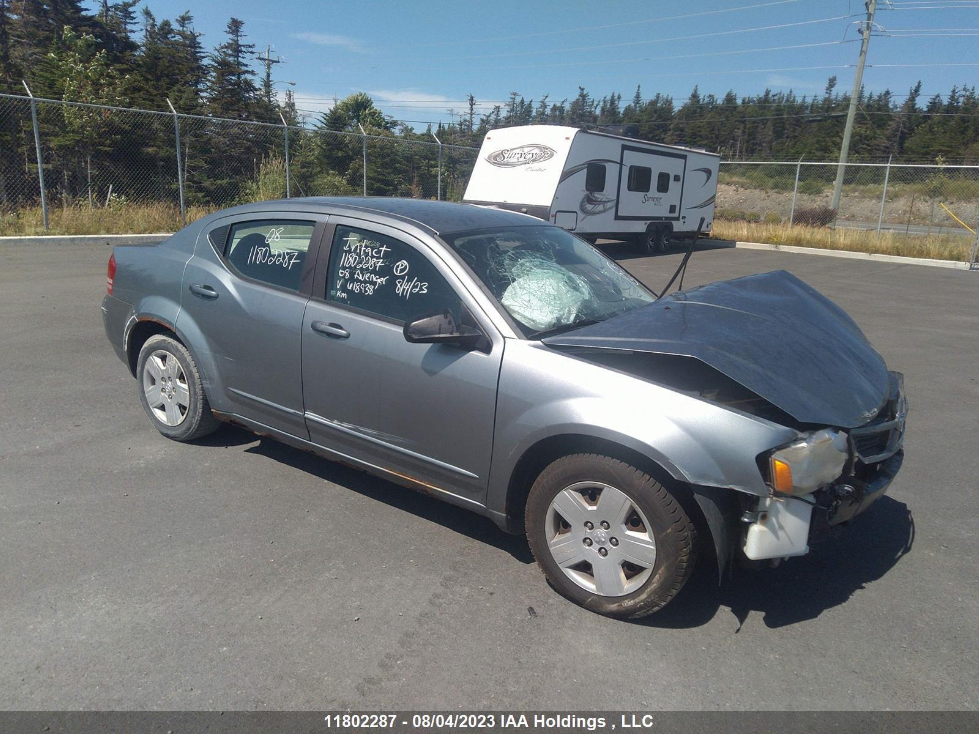 DODGE AVENGER 2008 1b3lc46k98n618938