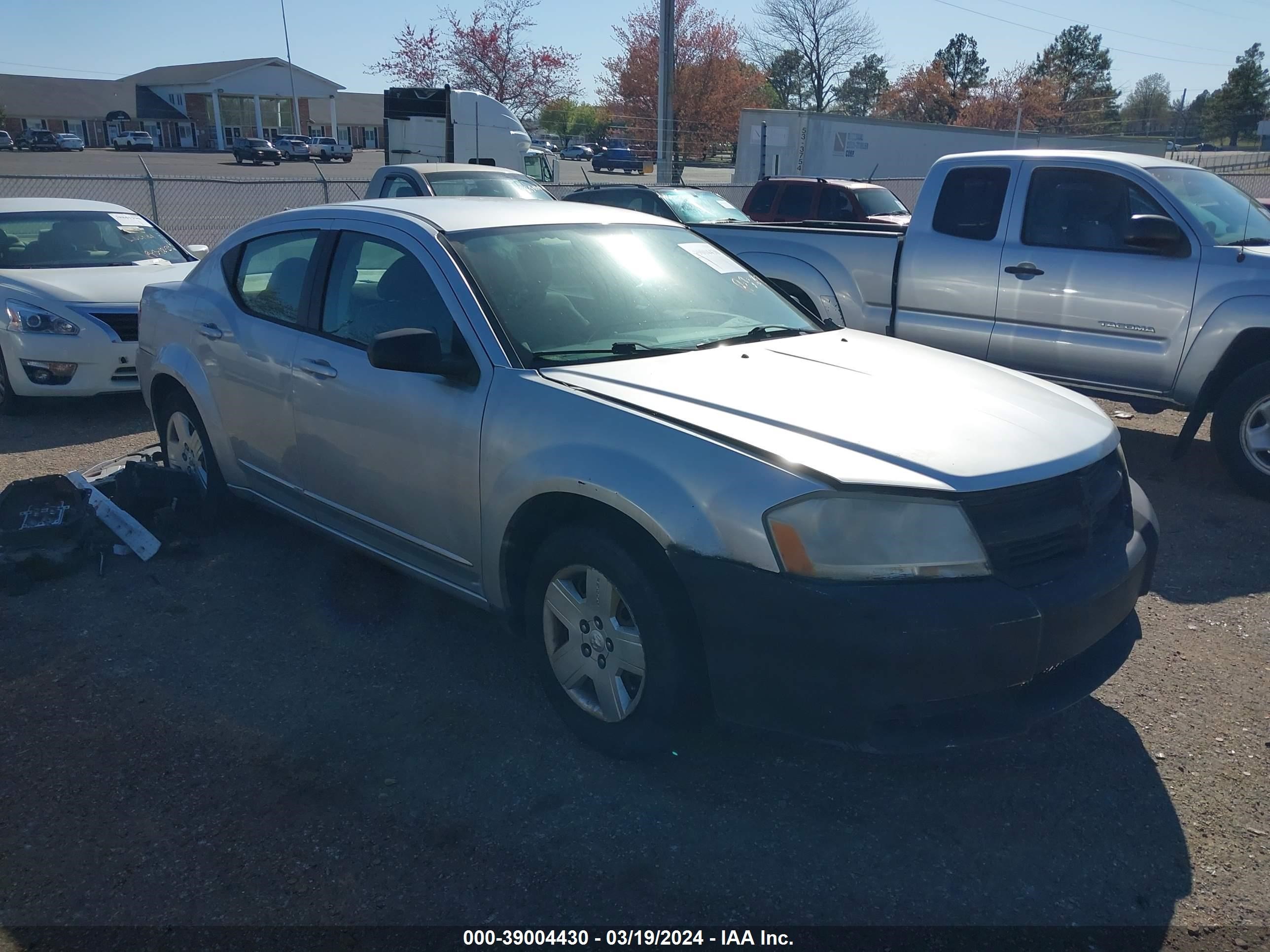 DODGE AVENGER 2008 1b3lc46kx8n251287