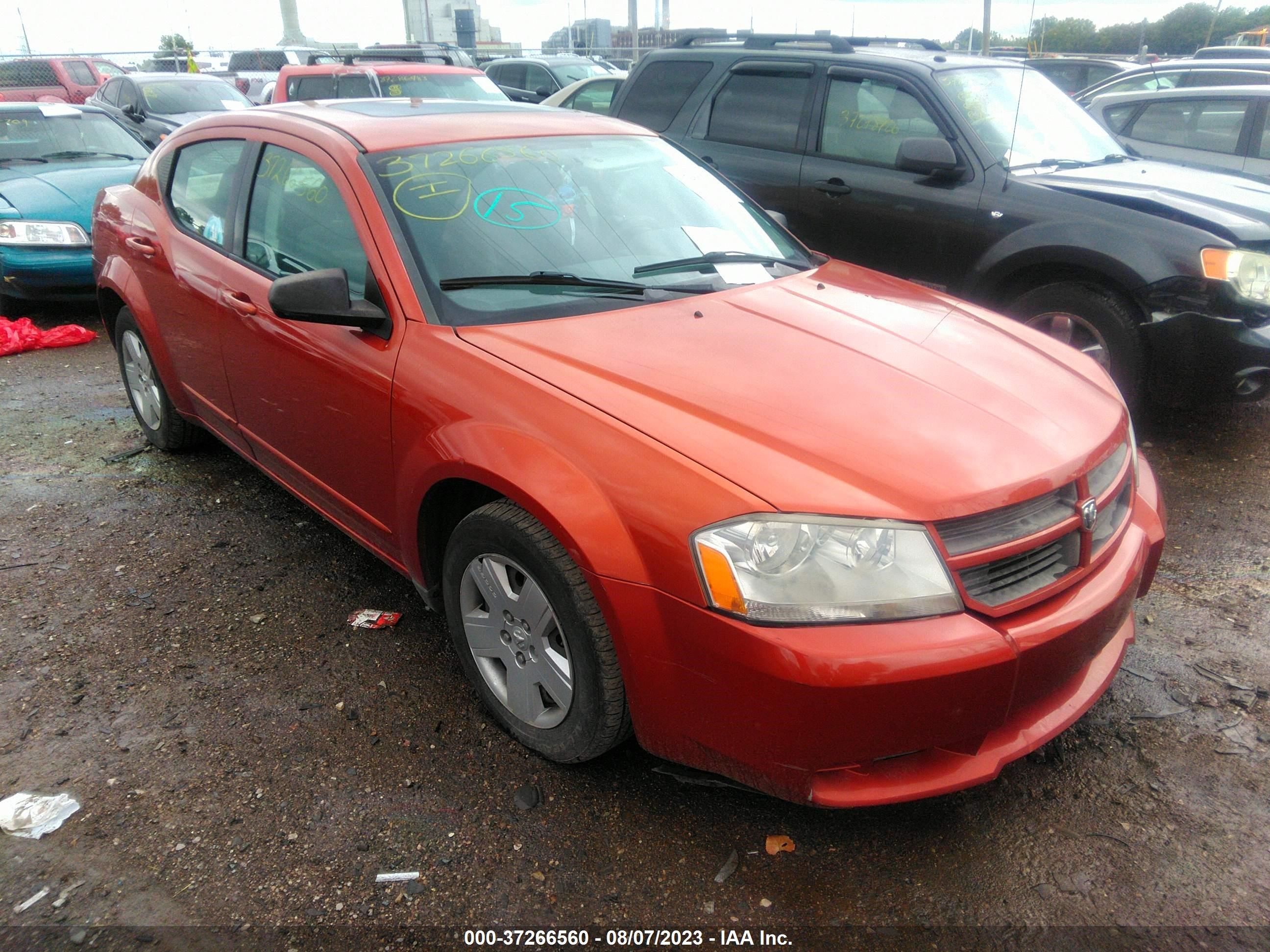 DODGE AVENGER 2008 1b3lc46kx8n601291