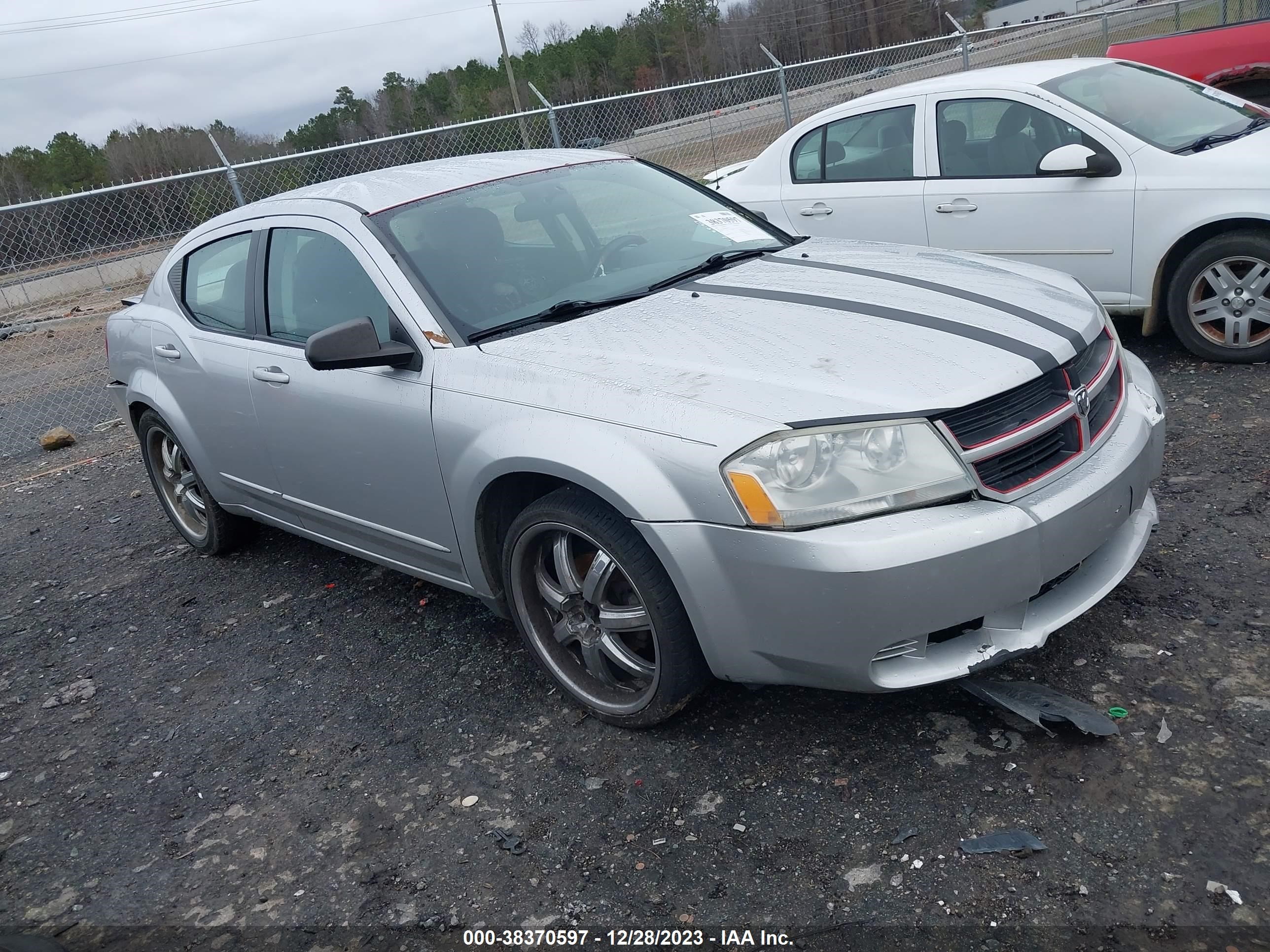 DODGE AVENGER 2008 1b3lc46rx8n281239