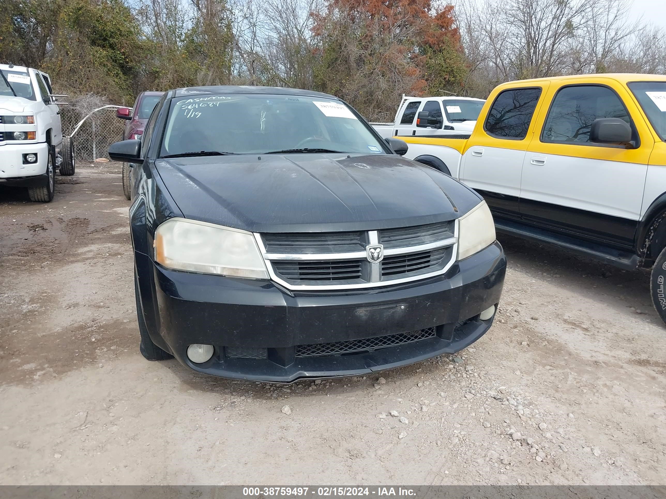 DODGE AVENGER 2009 1b3lc56b89n564684