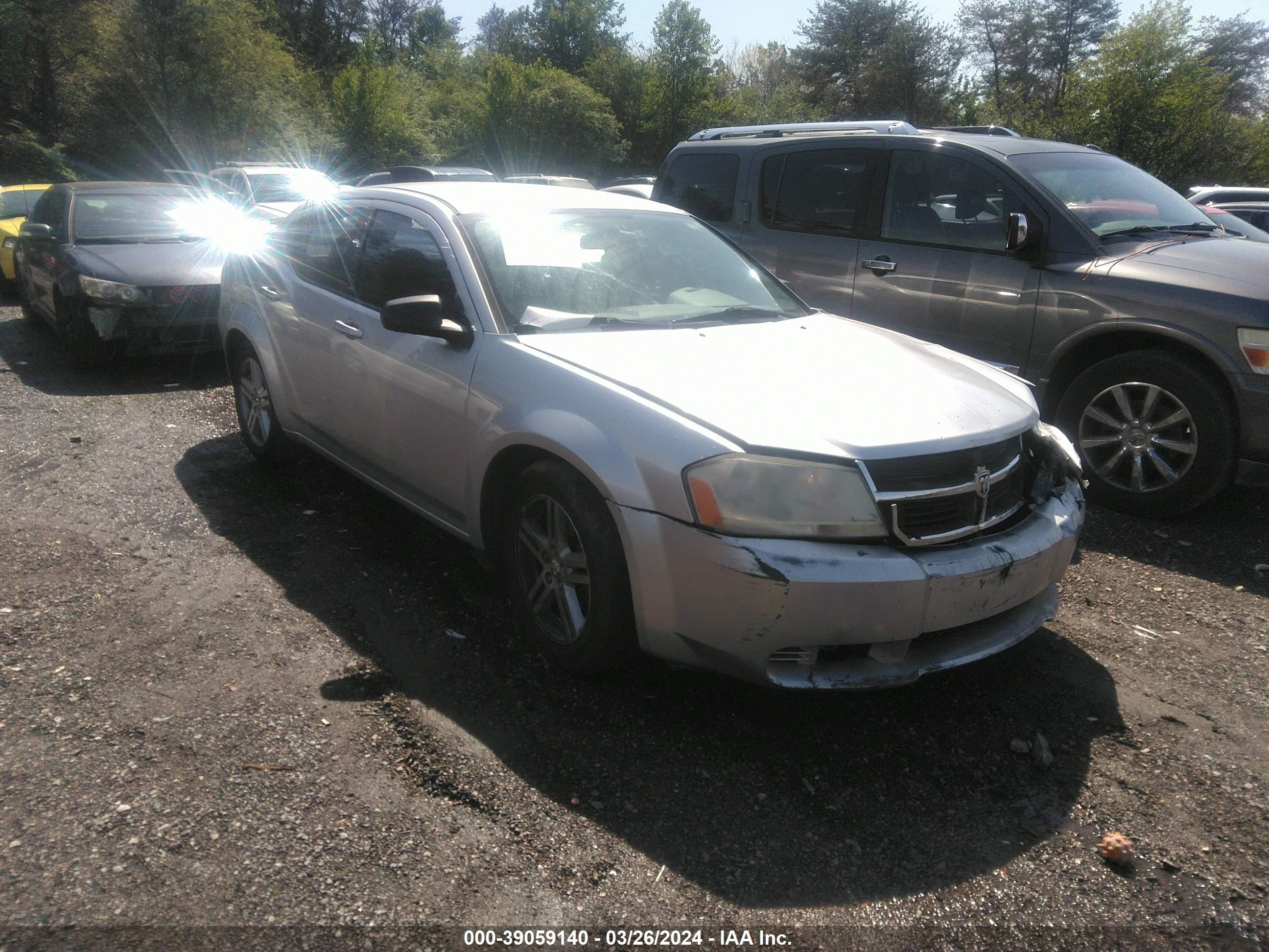 DODGE AVENGER 2008 1b3lc56k08n298754