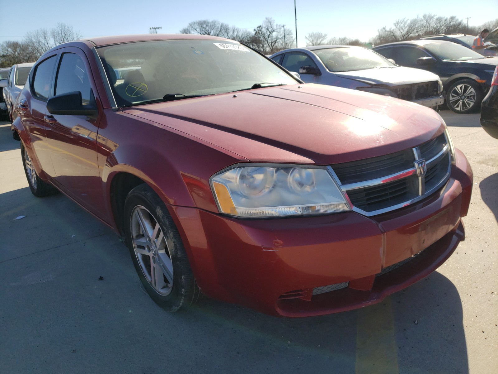 DODGE AVENGER SX 2008 1b3lc56k28n629401