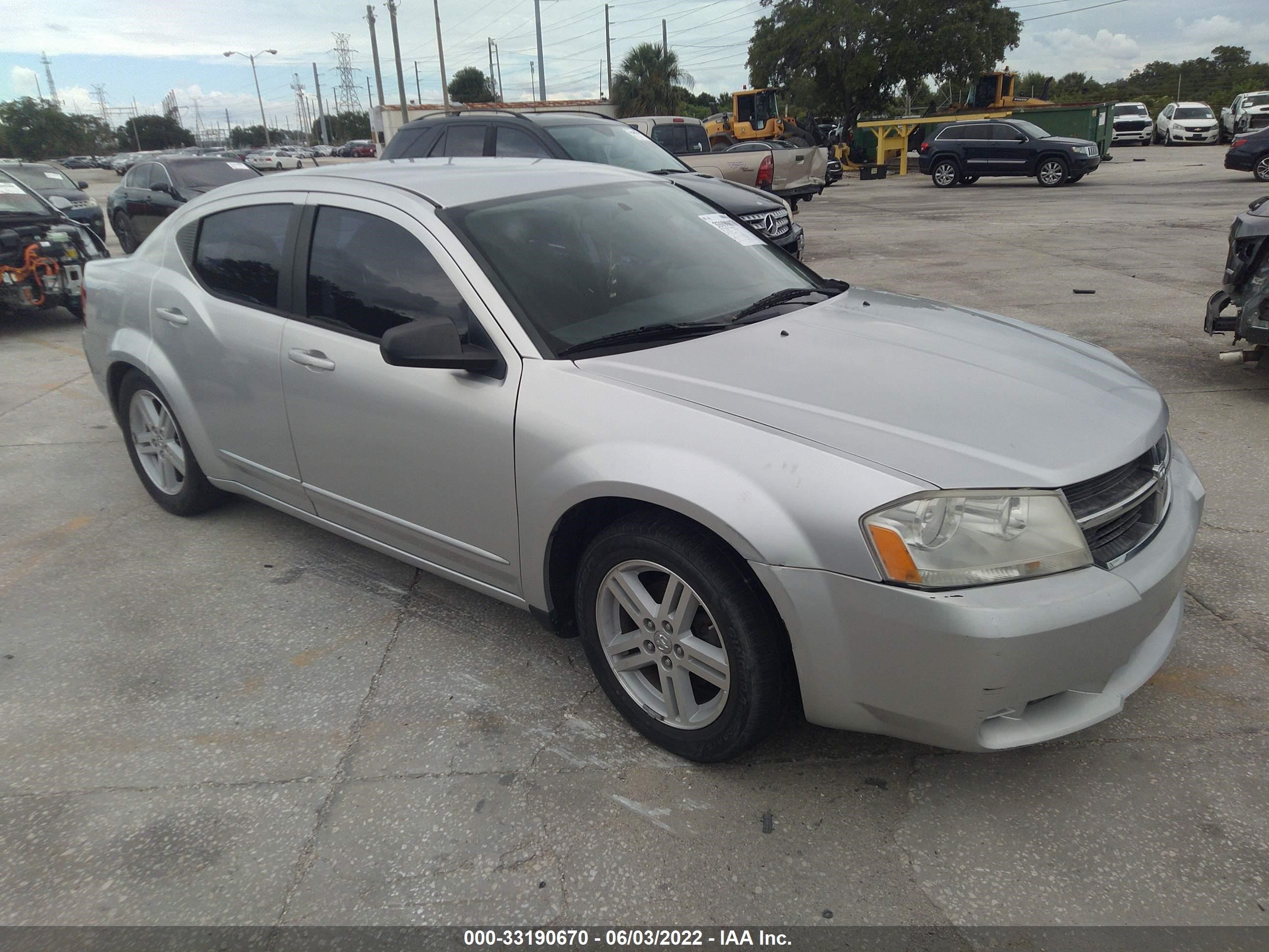 DODGE AVENGER 2008 1b3lc56k48n659726