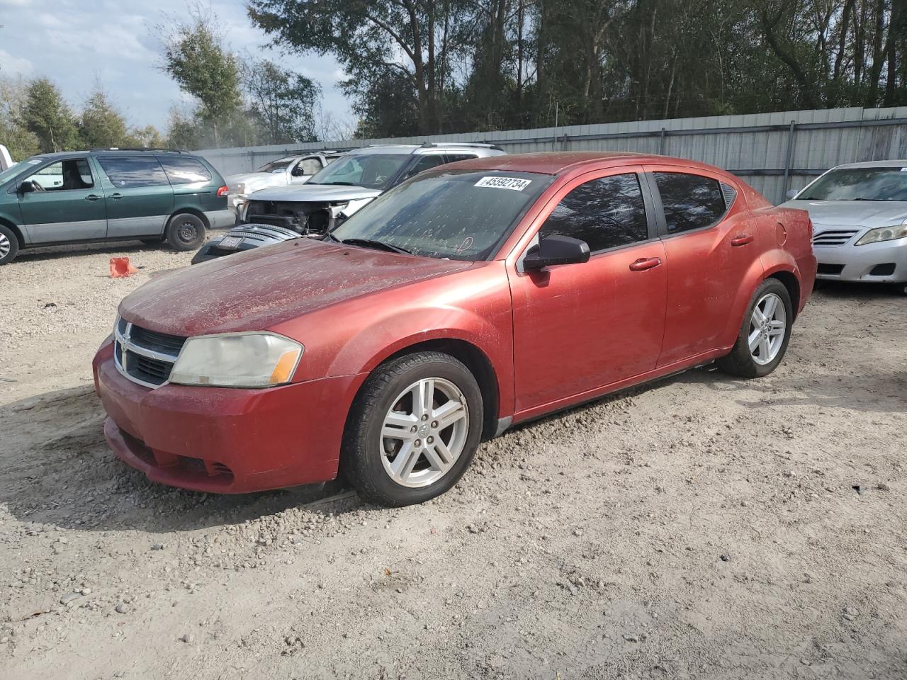 DODGE AVENGER 2008 1b3lc56k68n115955