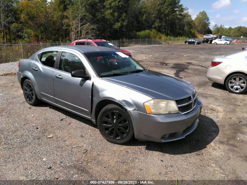 DODGE AVENGER 2008 1b3lc56k68n227431