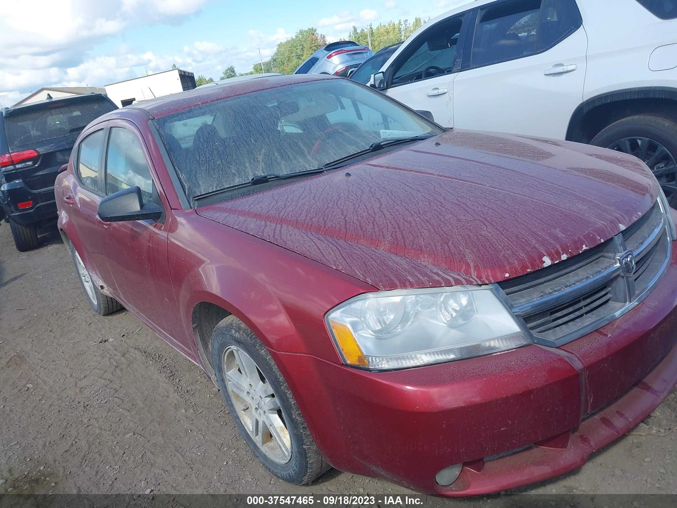 DODGE AVENGER 2008 1b3lc56k78n569678