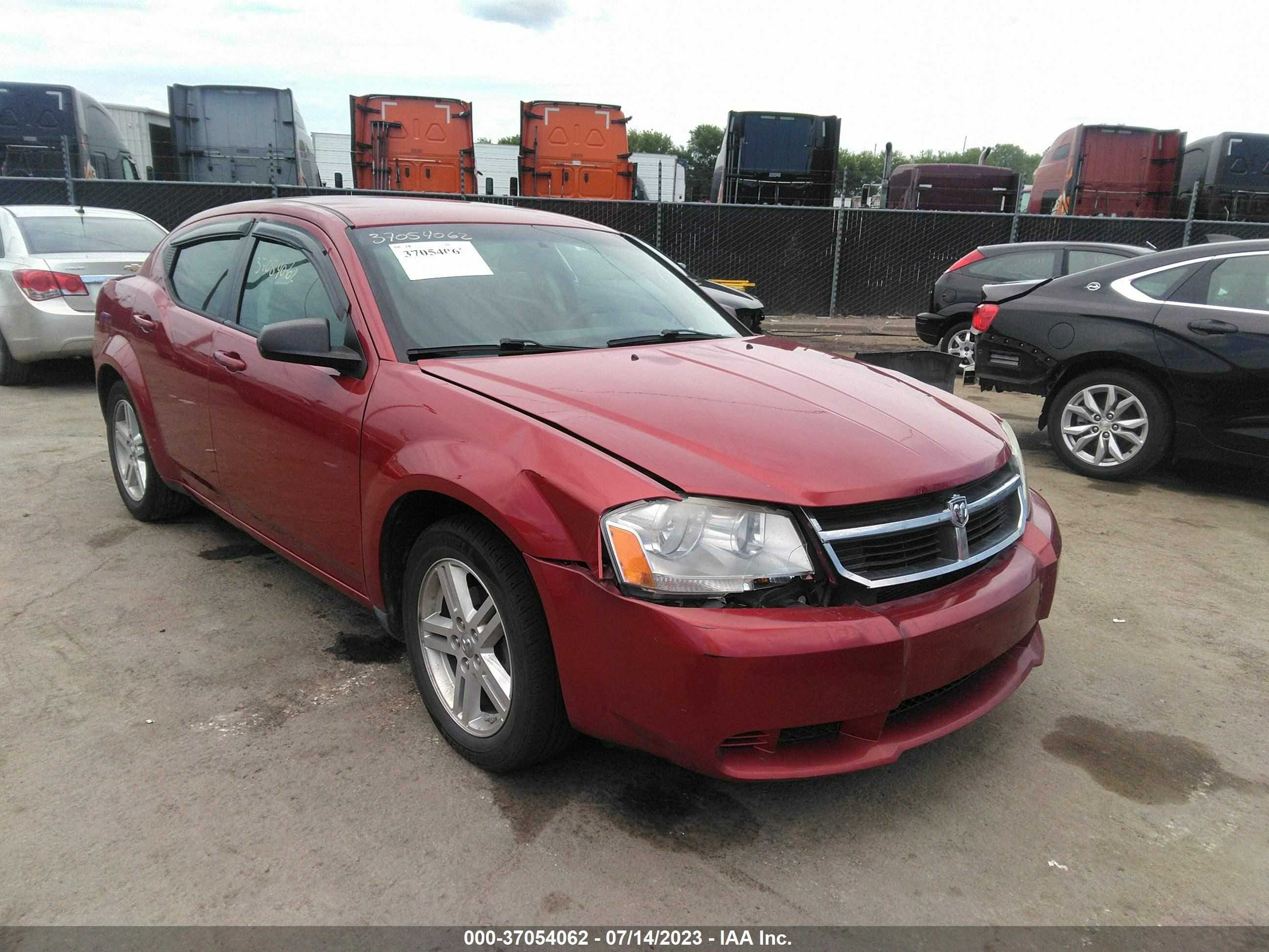 DODGE AVENGER 2008 1b3lc56r48n191011