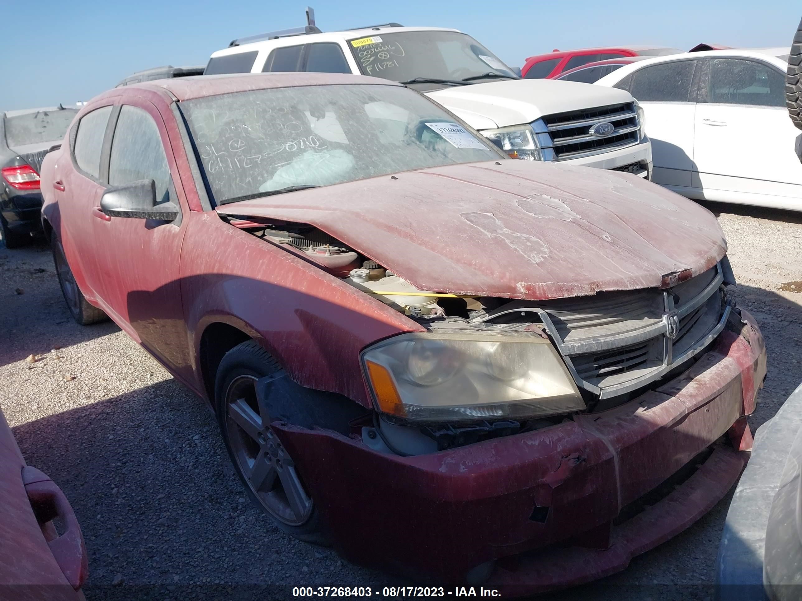 DODGE AVENGER 2008 1b3lc56r68n619127