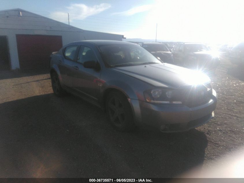 DODGE AVENGER 2008 1b3lc76m78n218346