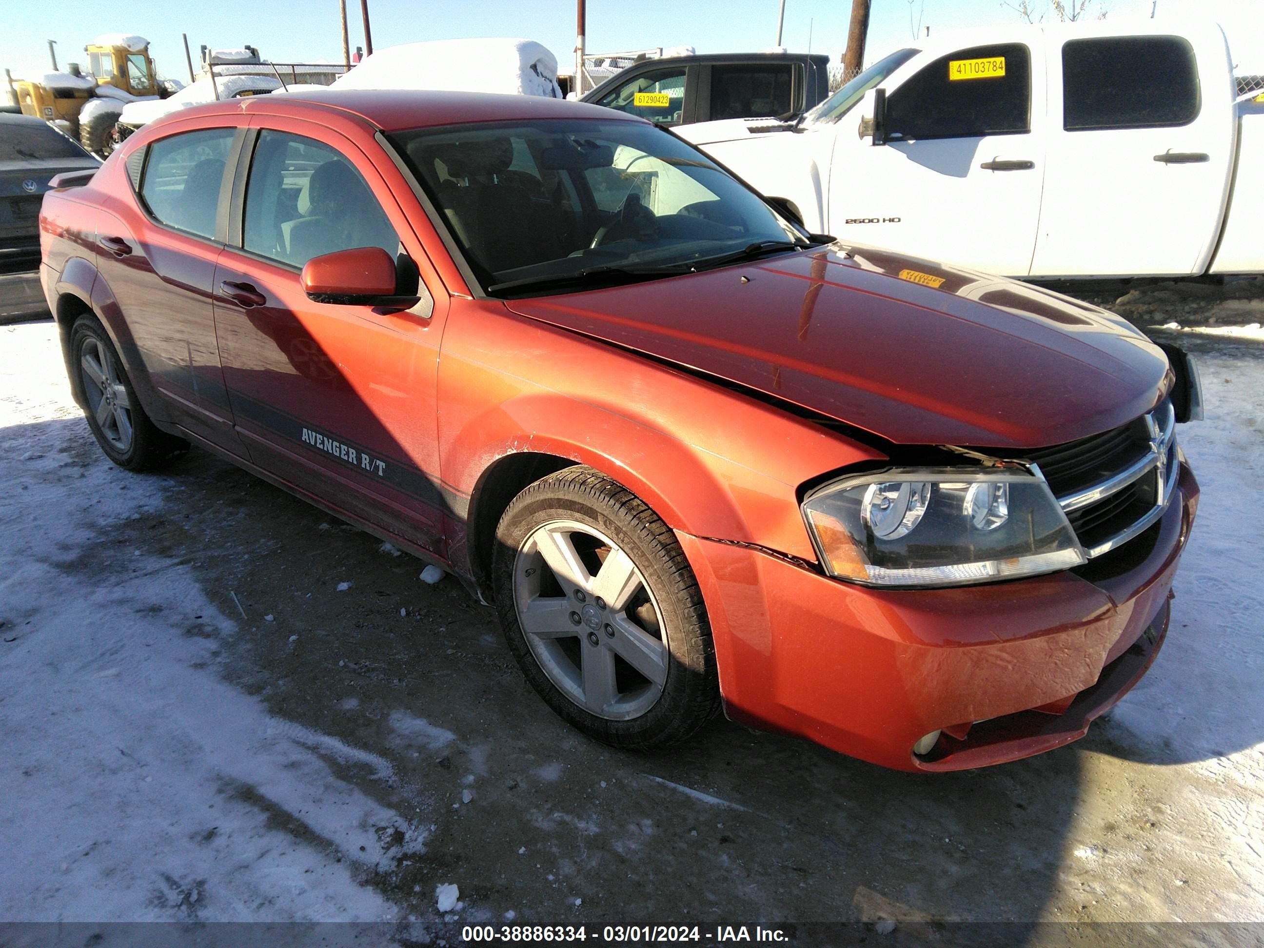 DODGE AVENGER 2008 1b3ld76m28n629571