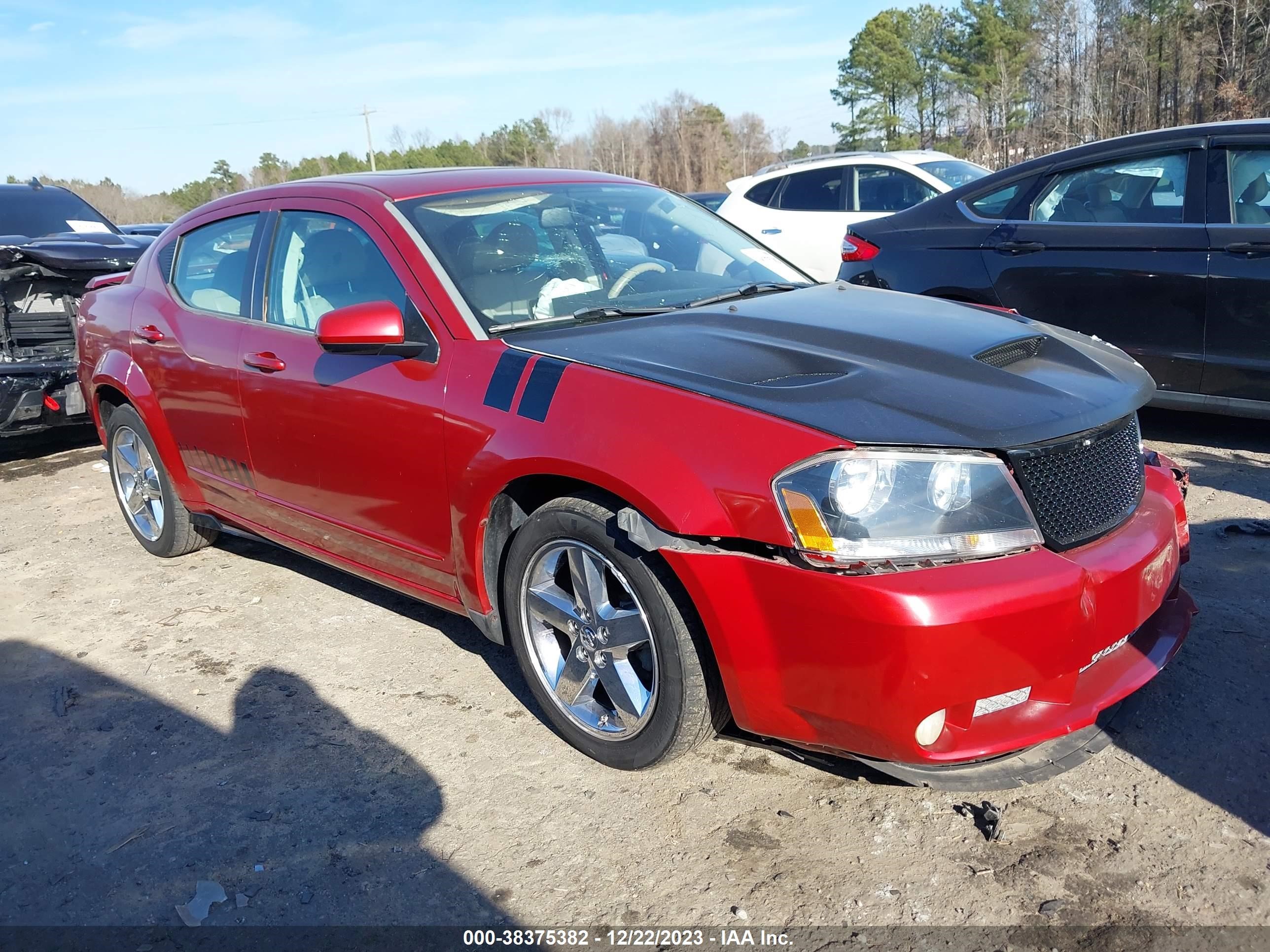 DODGE AVENGER 2008 1b3ld76m48n626736