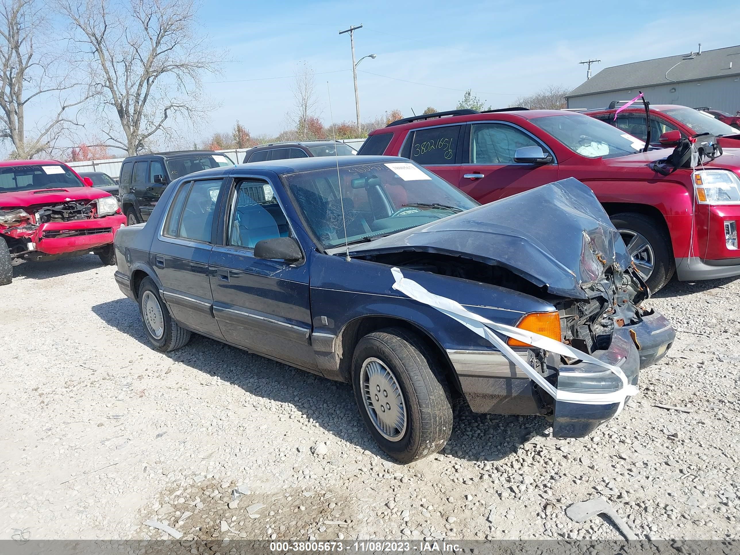 DODGE SPIRIT 1990 1b3xa4631lf715571