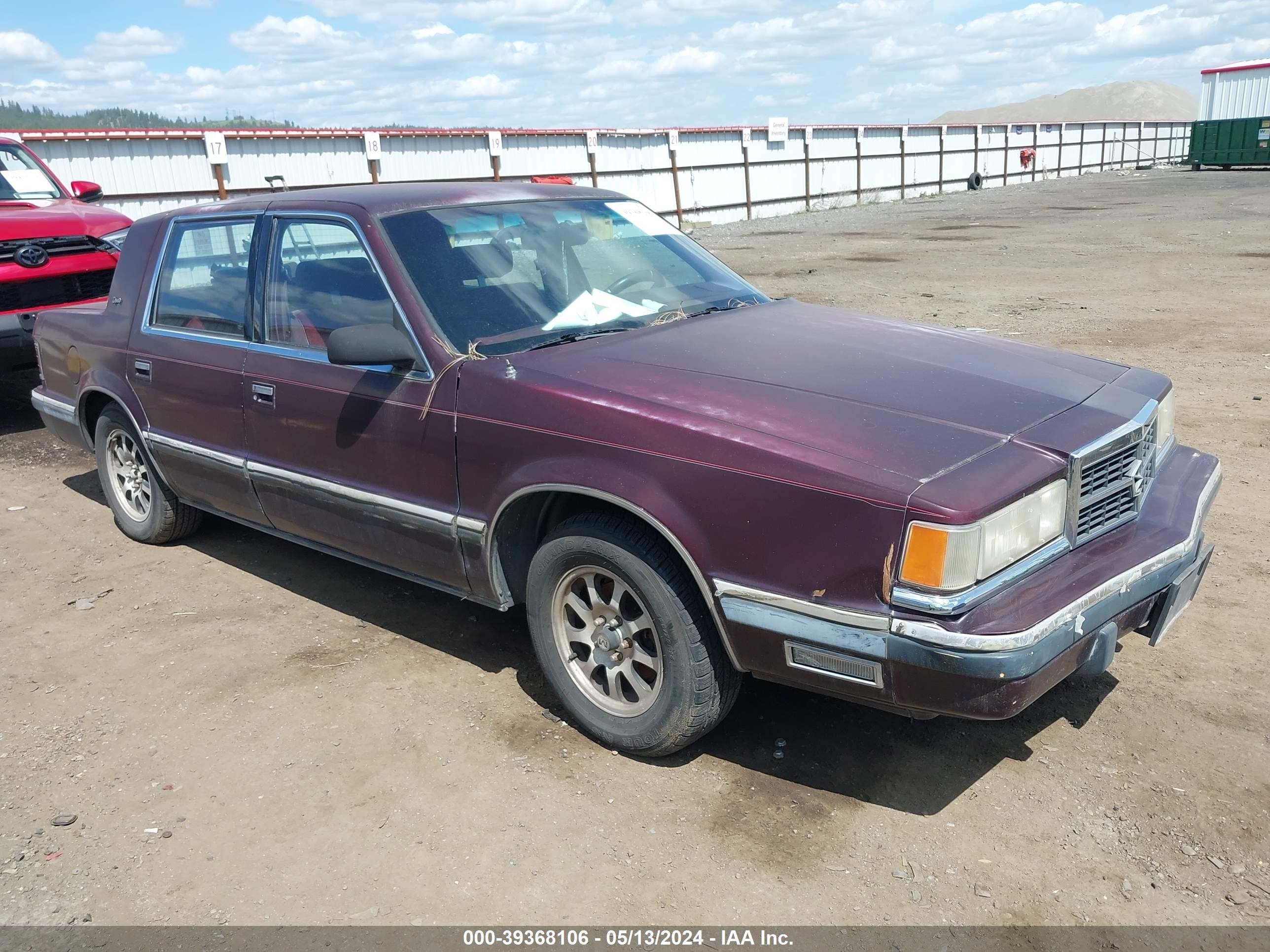 DODGE DYNASTY 1990 1b3xc56r3ld828082