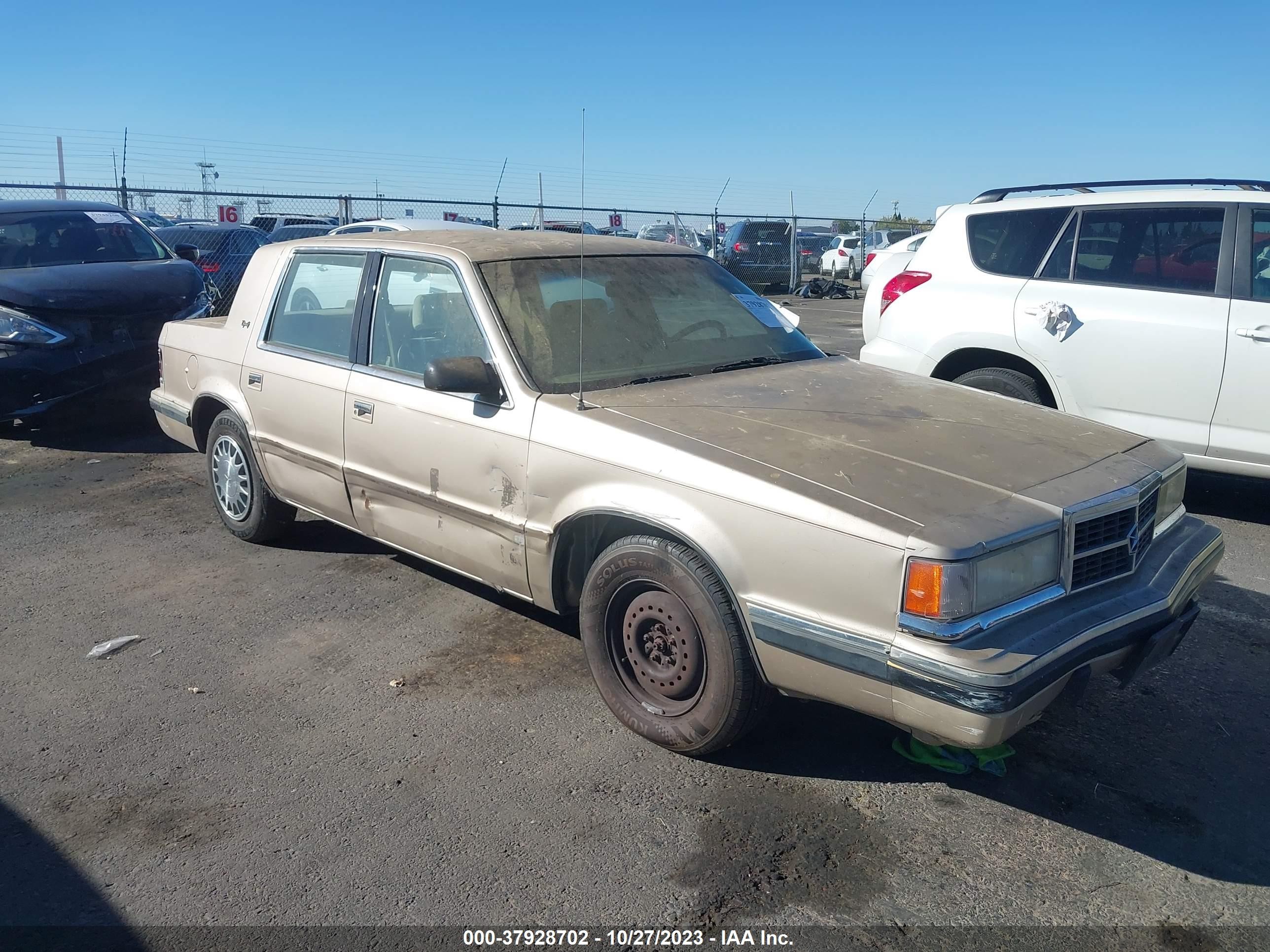 DODGE DYNASTY 1991 1b3xc56r6md202642