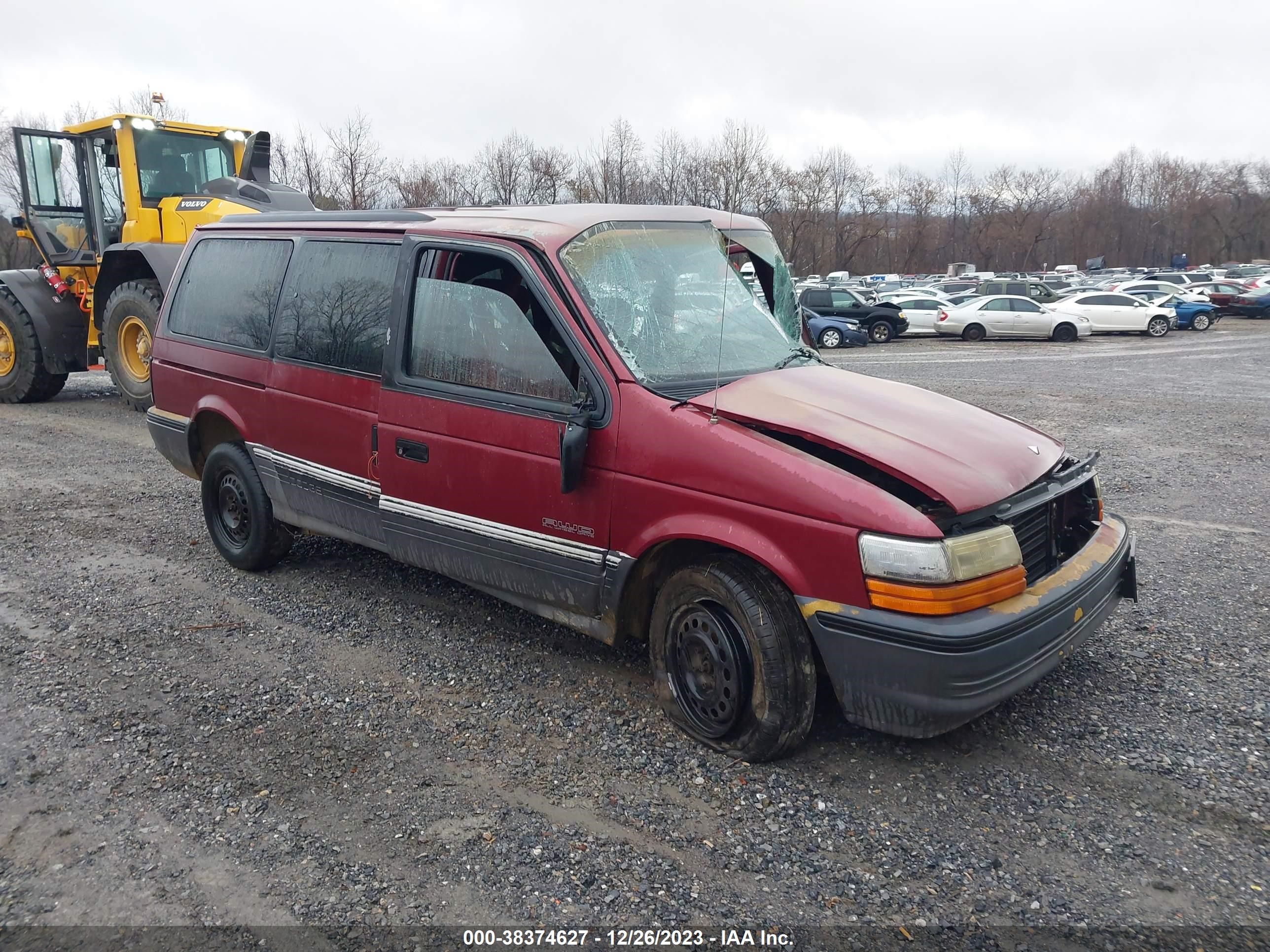 DODGE CARAVAN 1992 1b4gk54r1nx245691