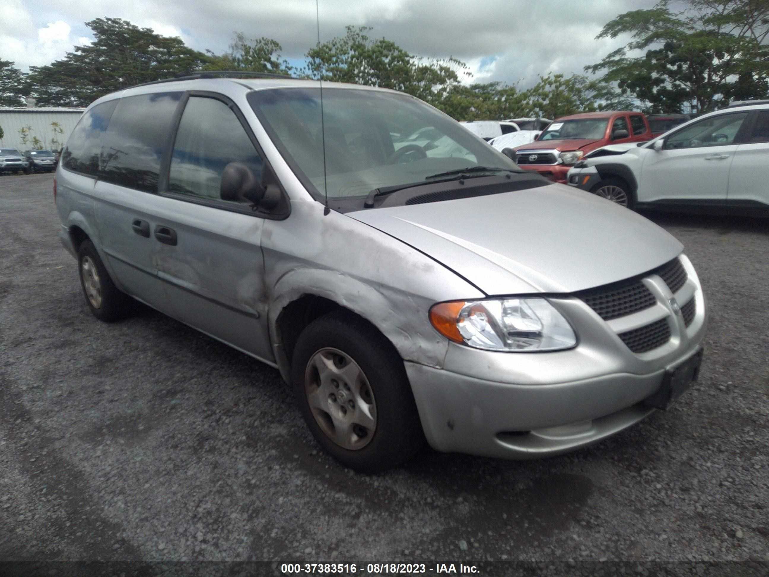 DODGE CARAVAN 2002 1b4gp24362b733474