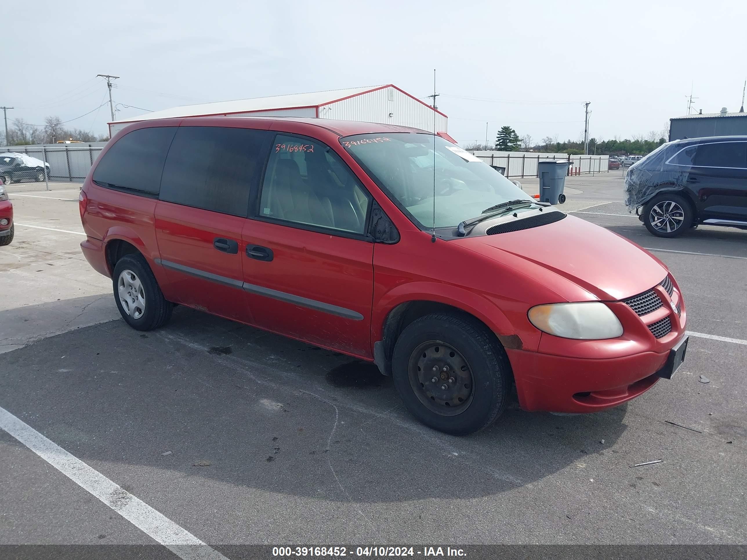 DODGE CARAVAN 2002 1b4gp24392b581058