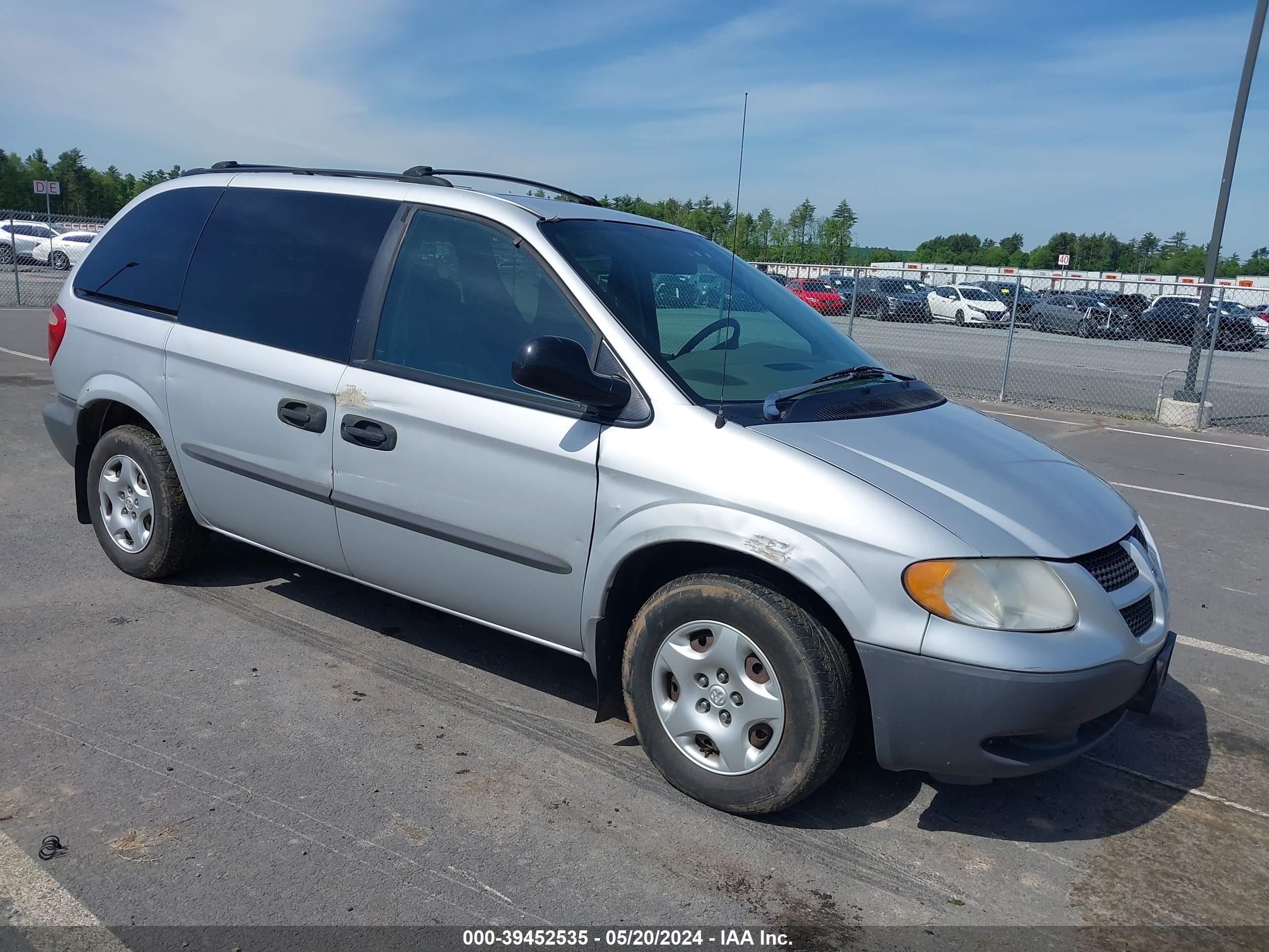 DODGE CARAVAN 2002 1b4gp25302b691706