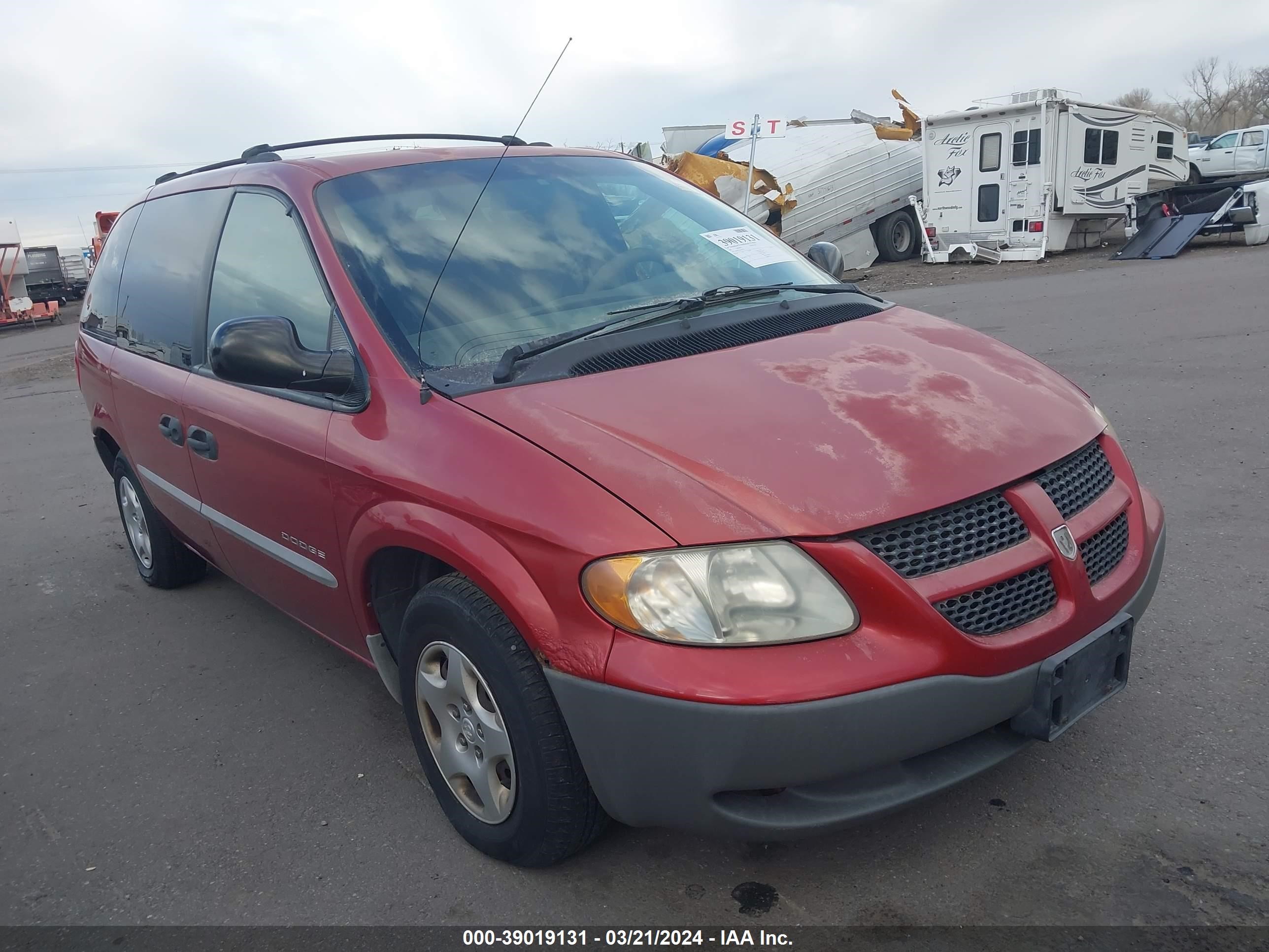 DODGE CARAVAN 2001 1b4gp25331b272537