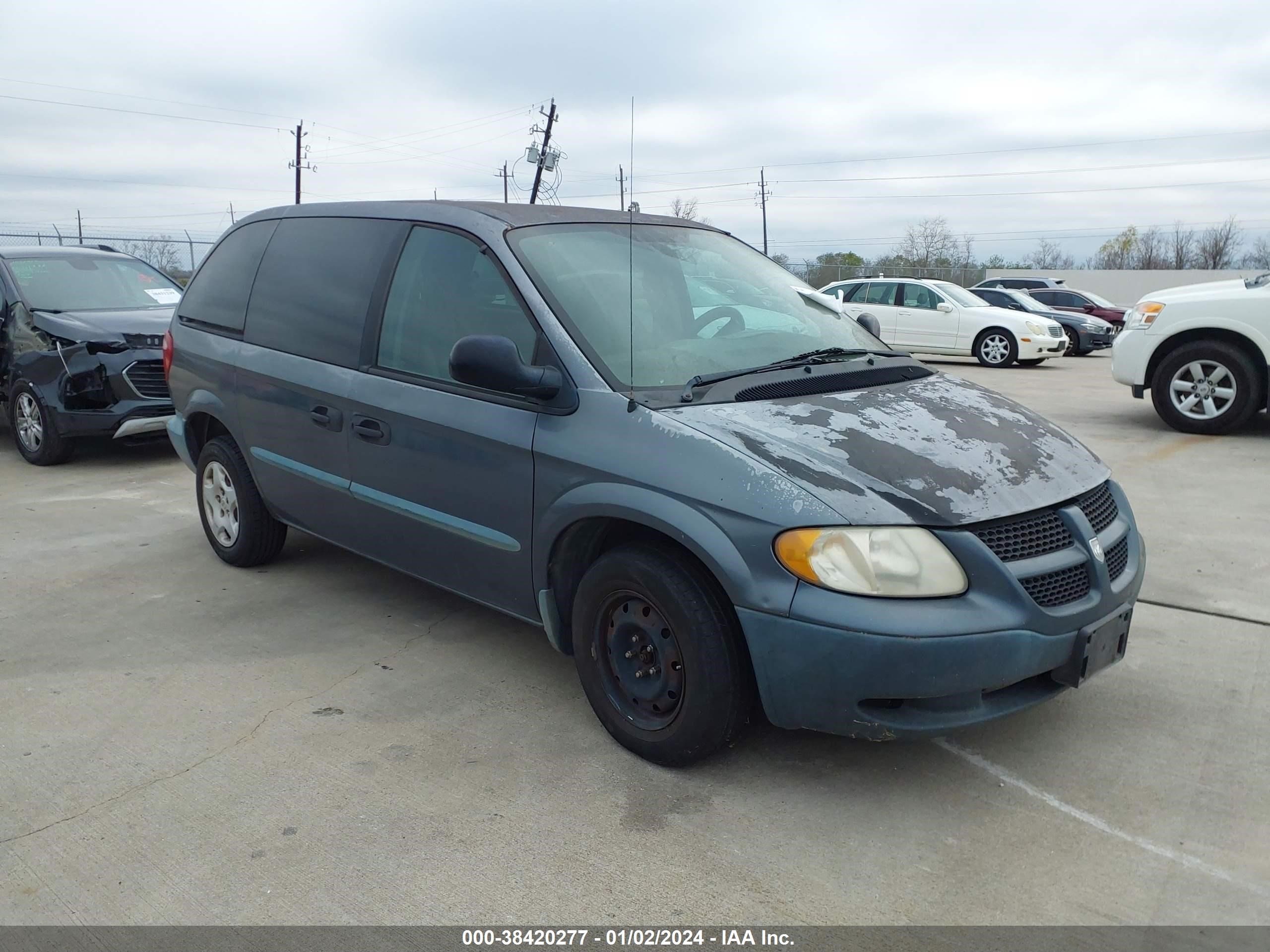 DODGE CARAVAN 2002 1b4gp25352b650066