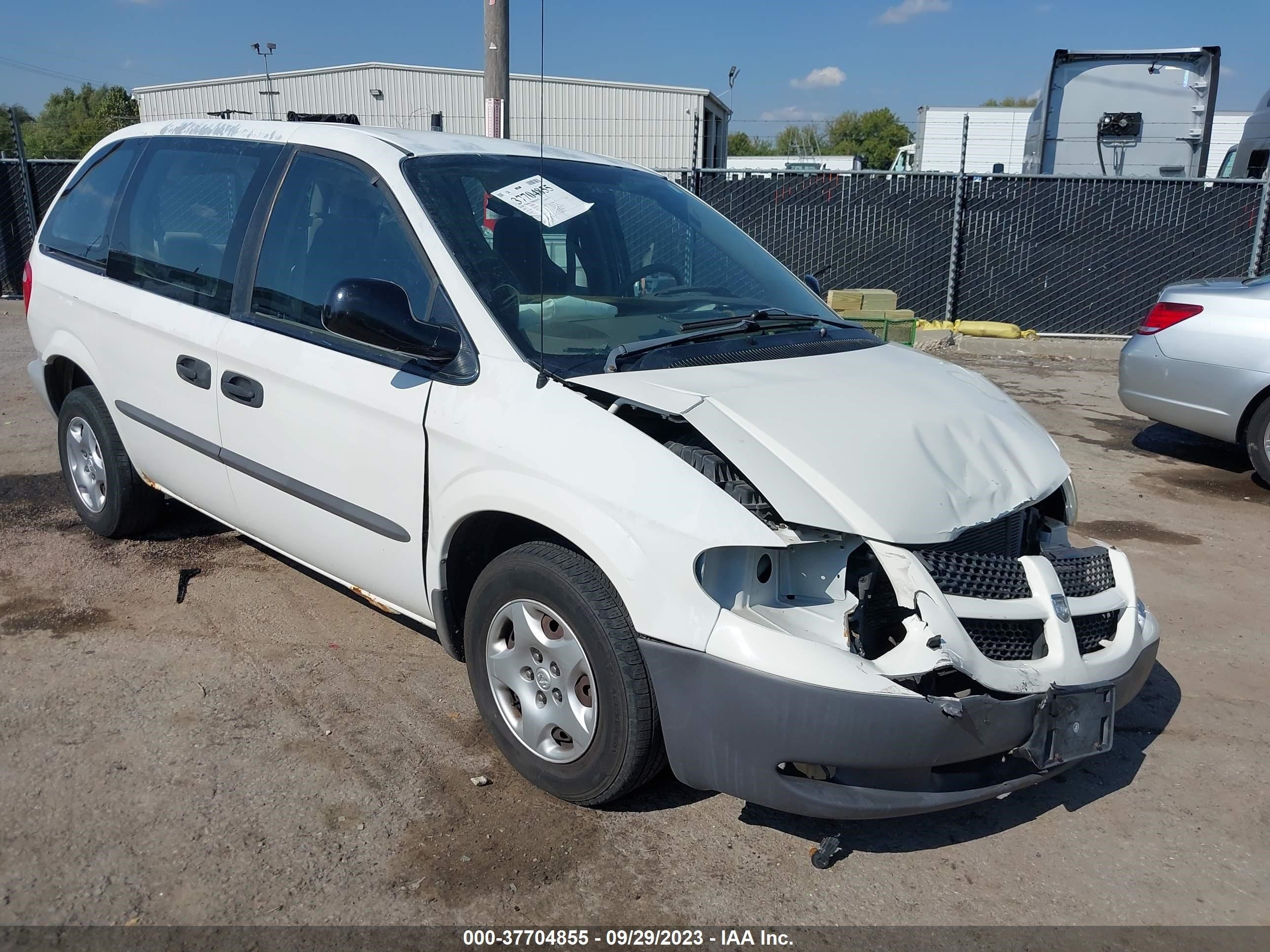 DODGE CARAVAN 2002 1b4gp25372b673994