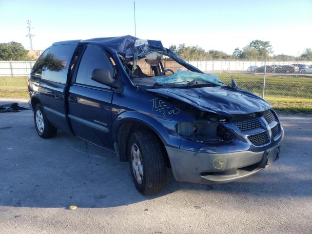 DODGE CARAVAN SE 2001 1b4gp25b11b209413