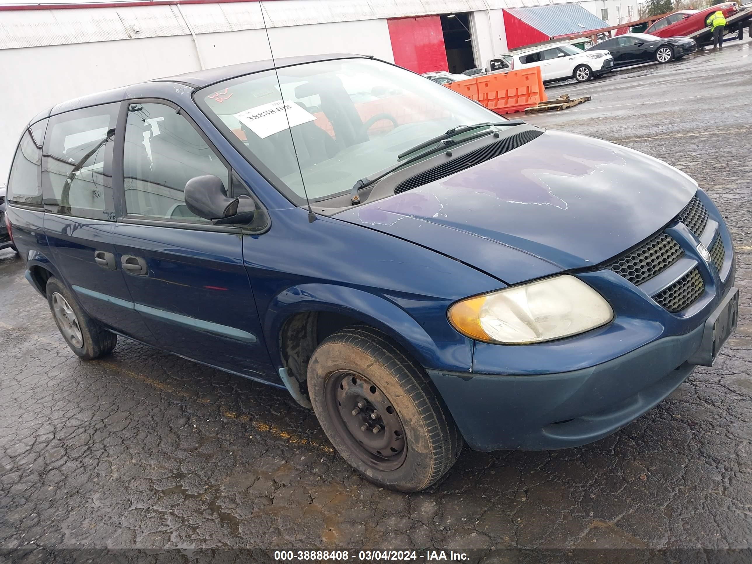 DODGE CARAVAN 2002 1b4gp25b52b738722