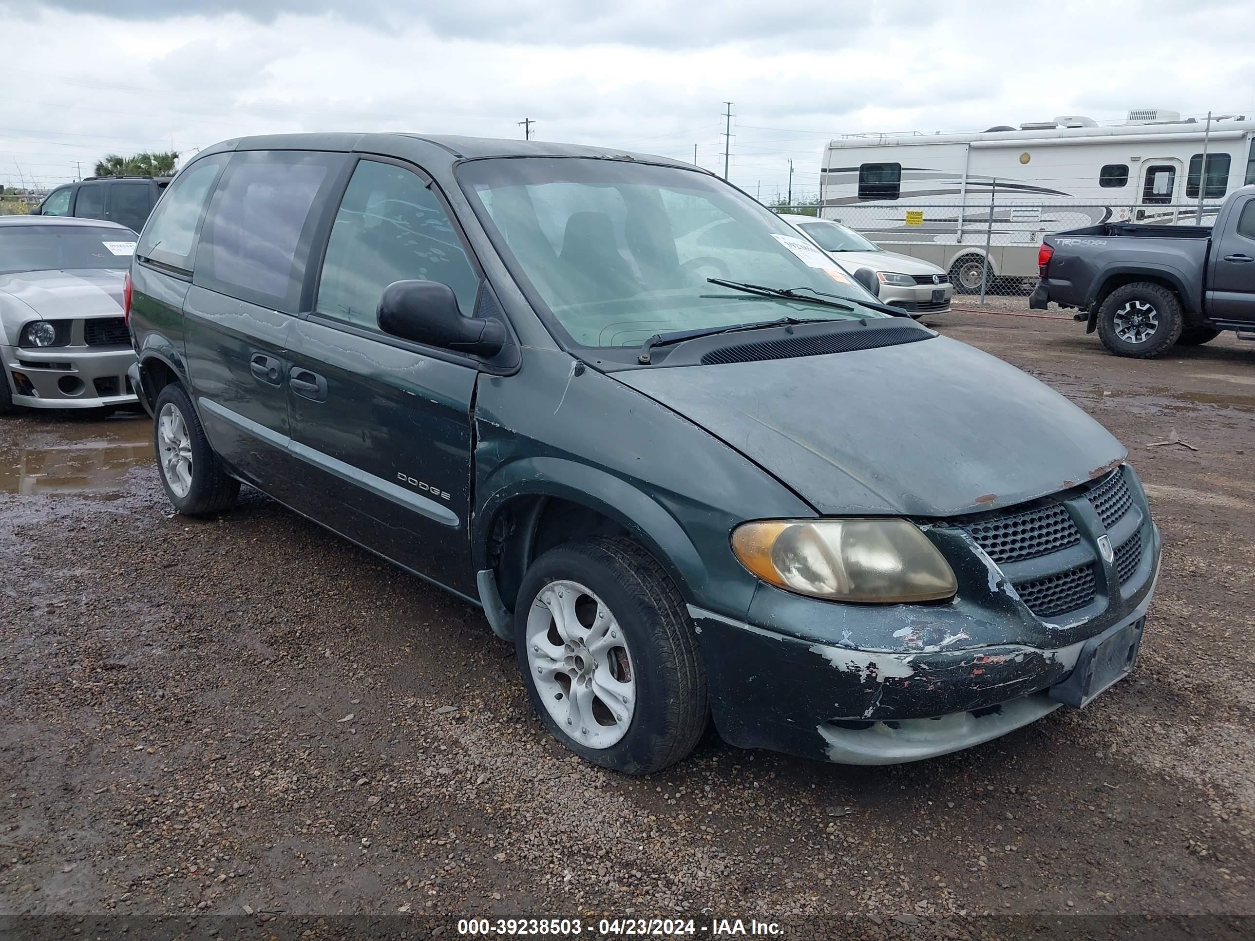 DODGE CARAVAN 2001 1b4gp25bx1b205375