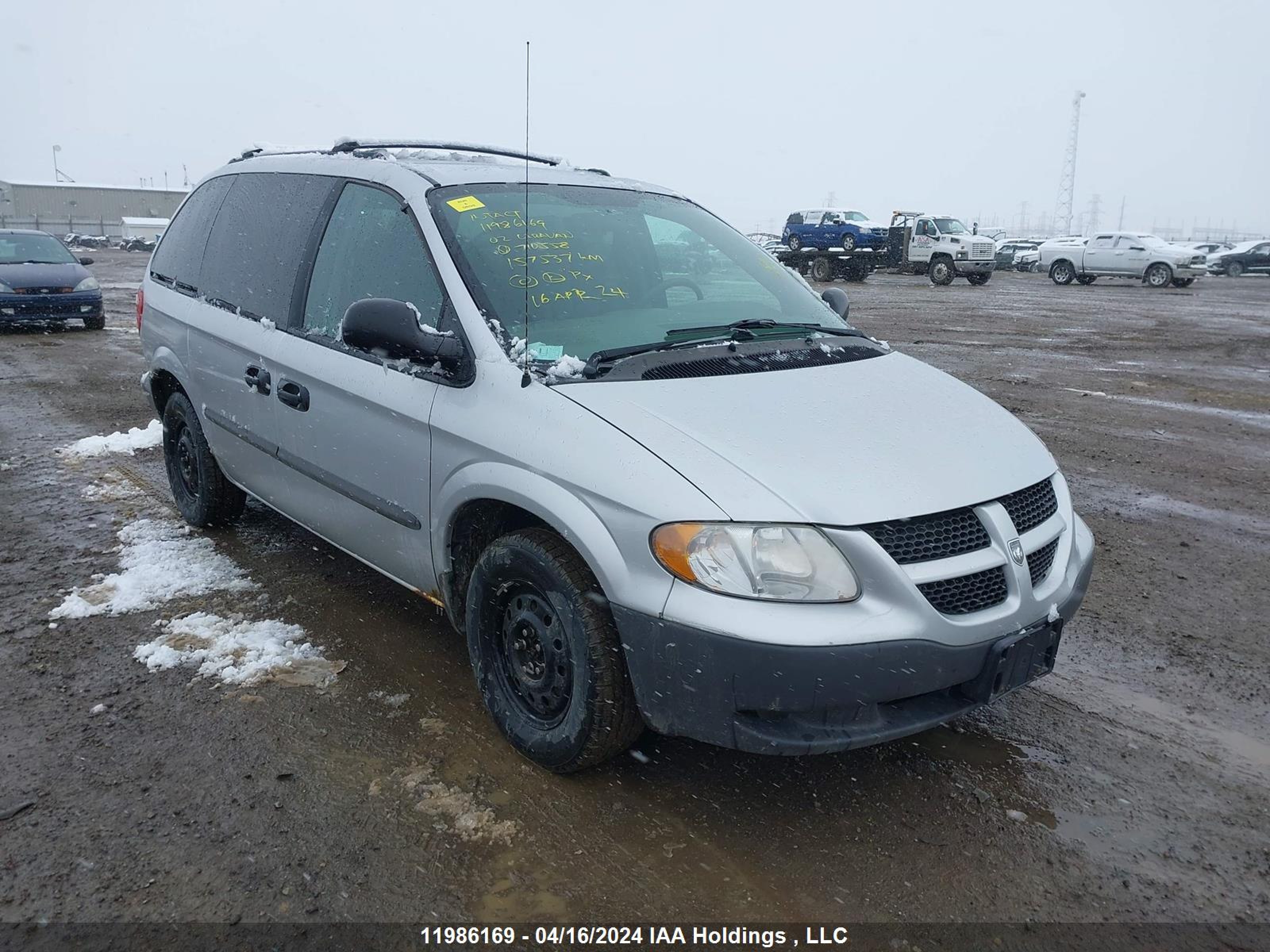 DODGE CARAVAN 2002 1b4gp25r32b710558