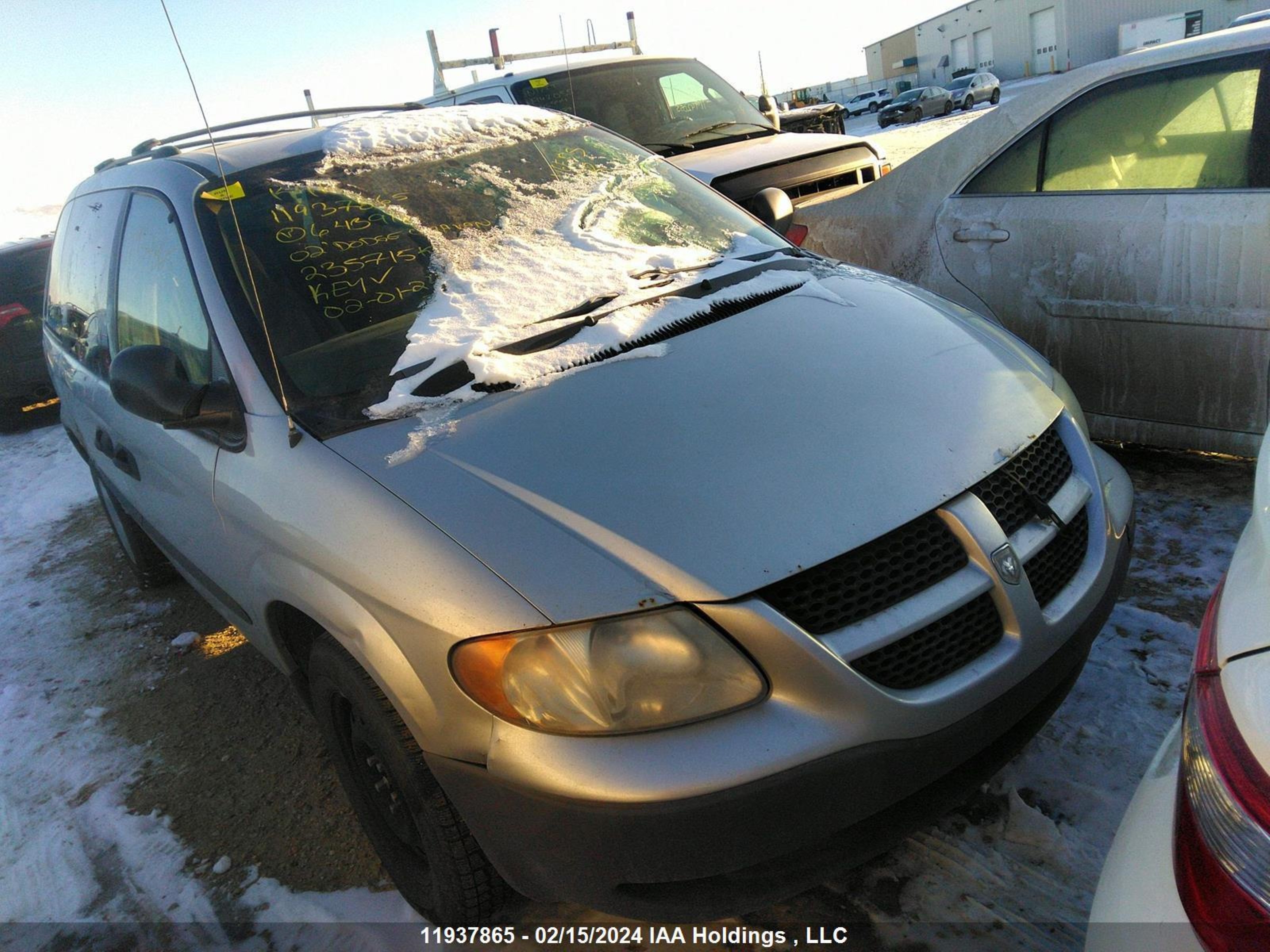 DODGE CARAVAN 2002 1b4gp25r72b643916