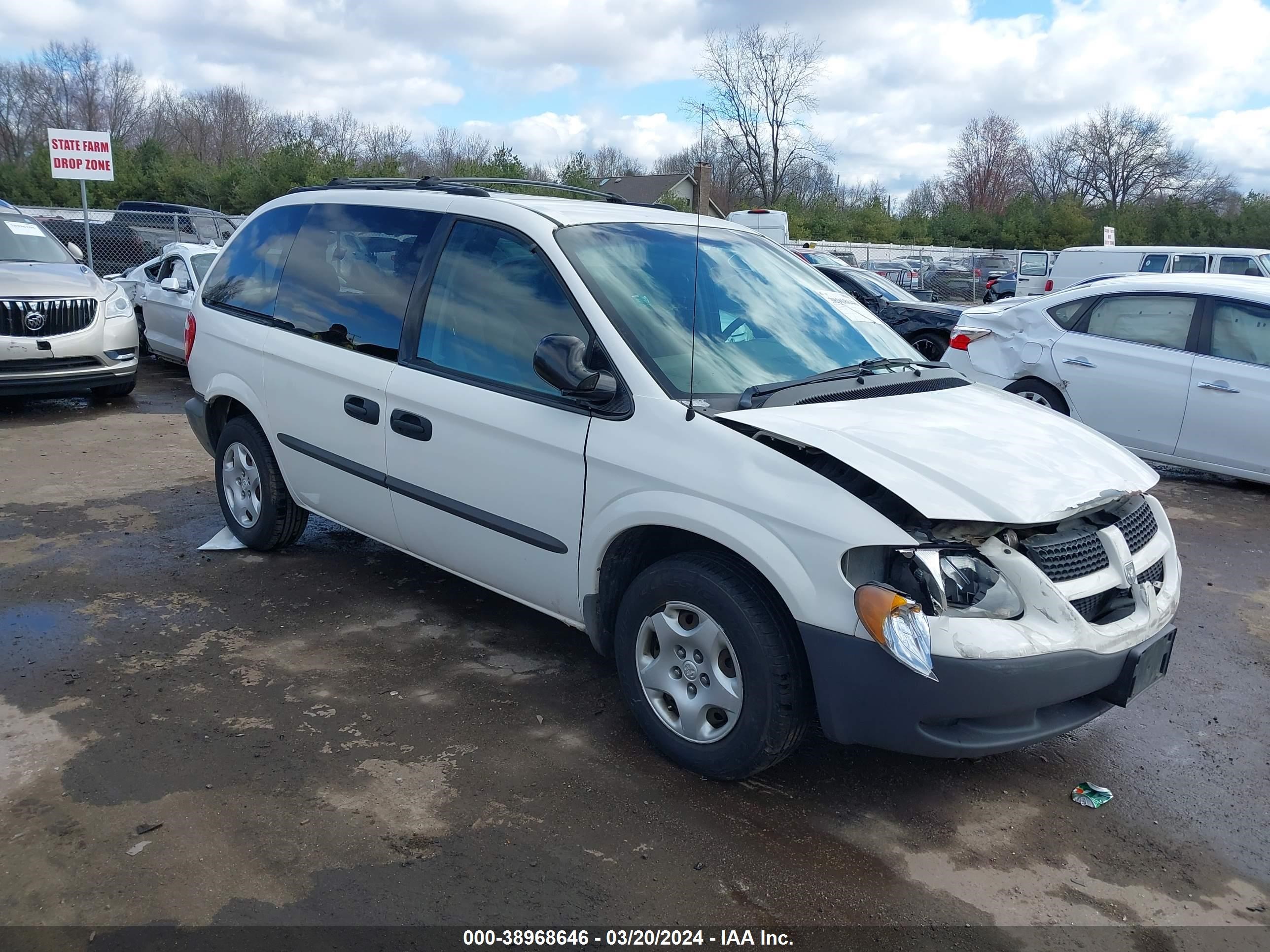 DODGE CARAVAN 2002 1b4gp25r92b712816