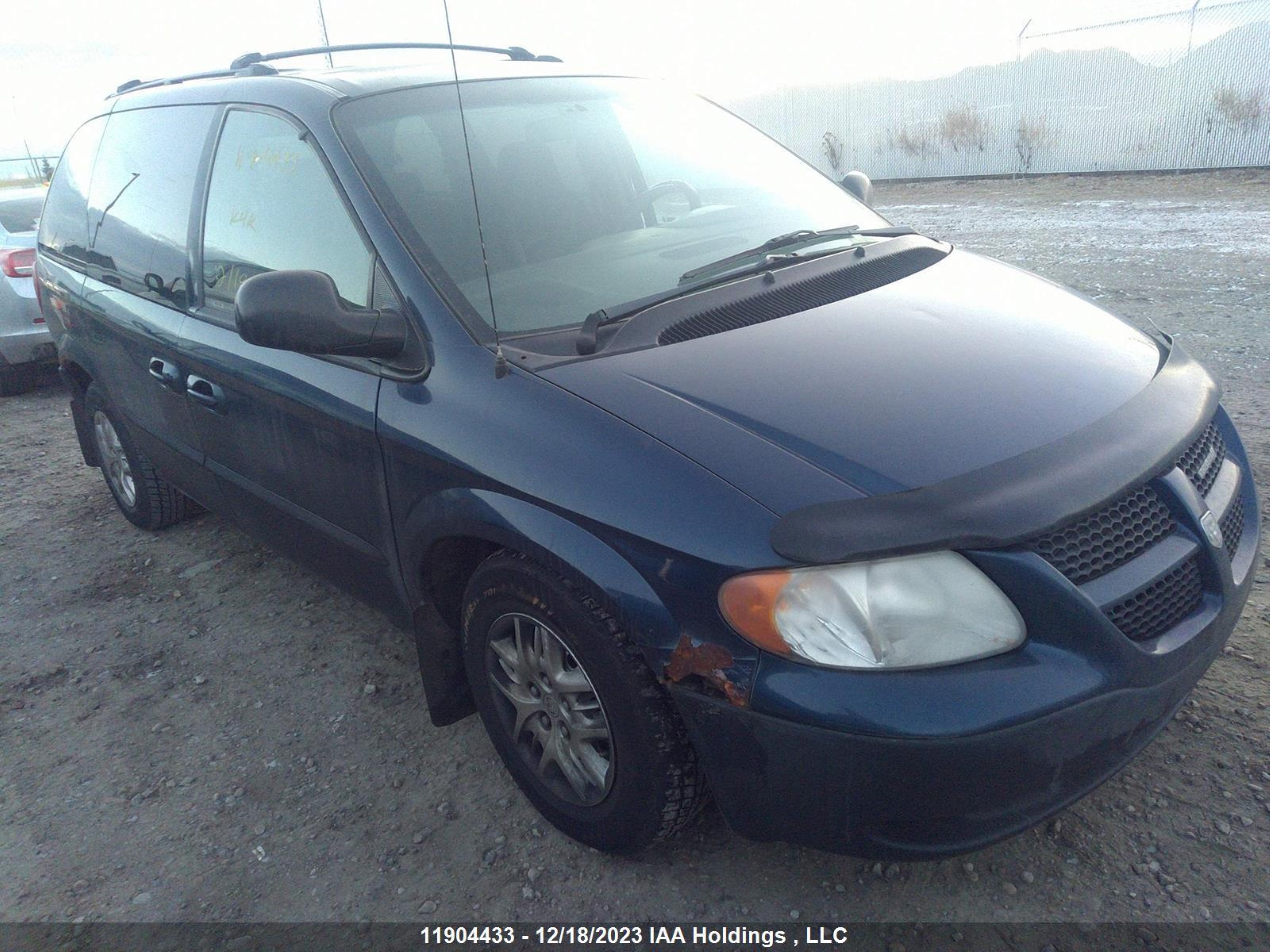 DODGE CARAVAN 2002 1b4gp25rx2b629699