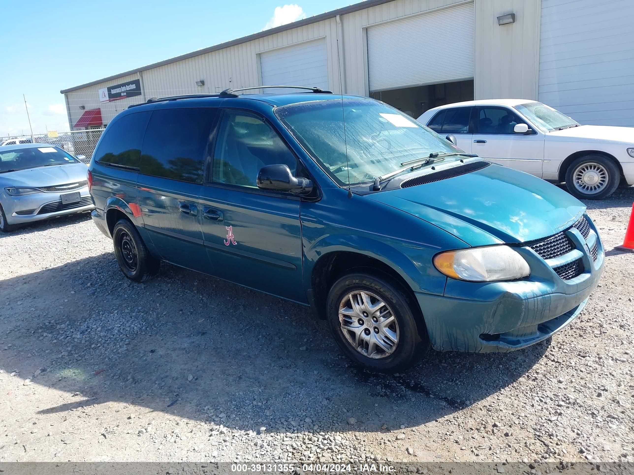 DODGE CARAVAN 2002 1b4gp44352b680441