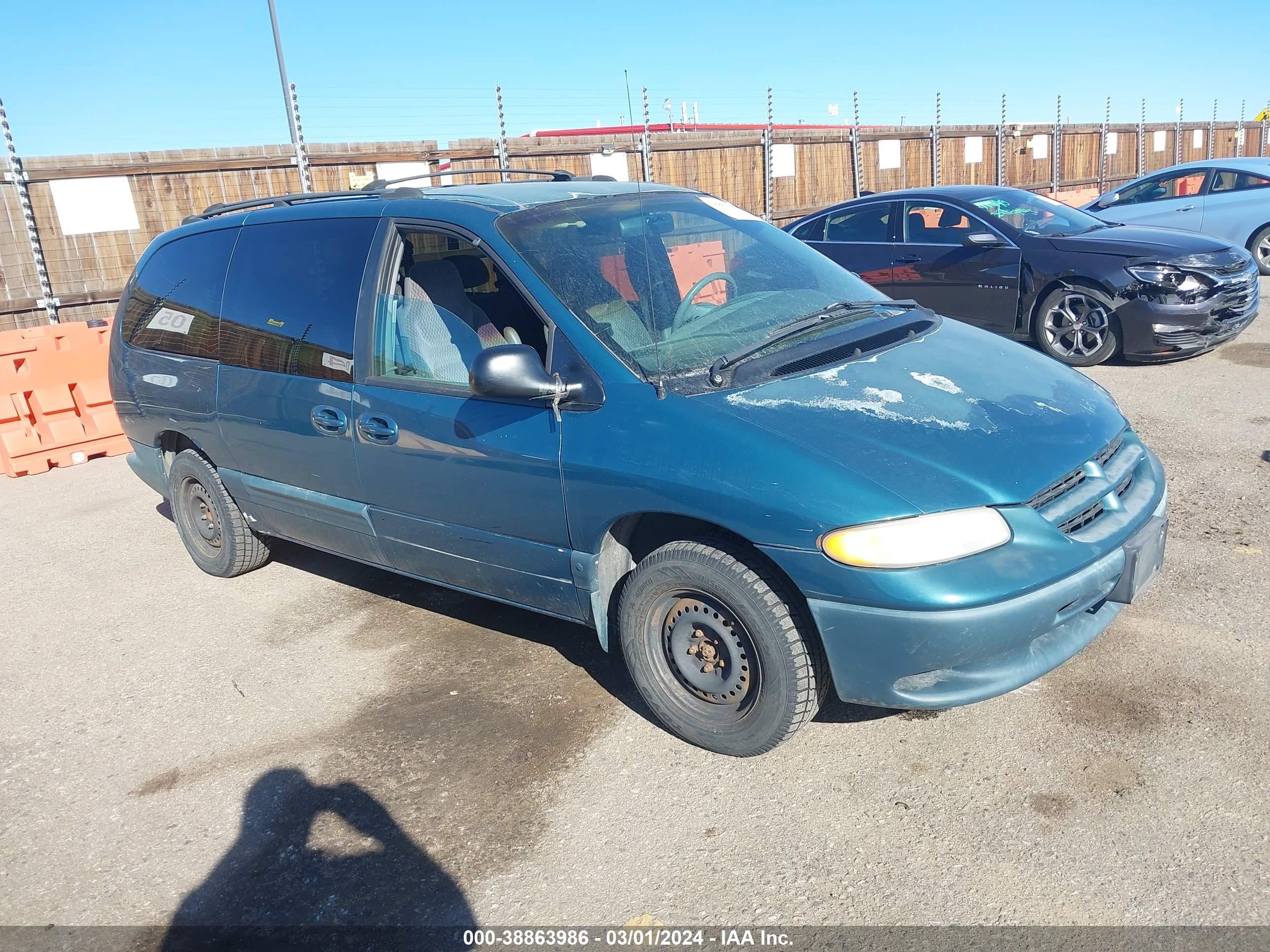 DODGE CARAVAN 2000 1b4gp44g4yb750510