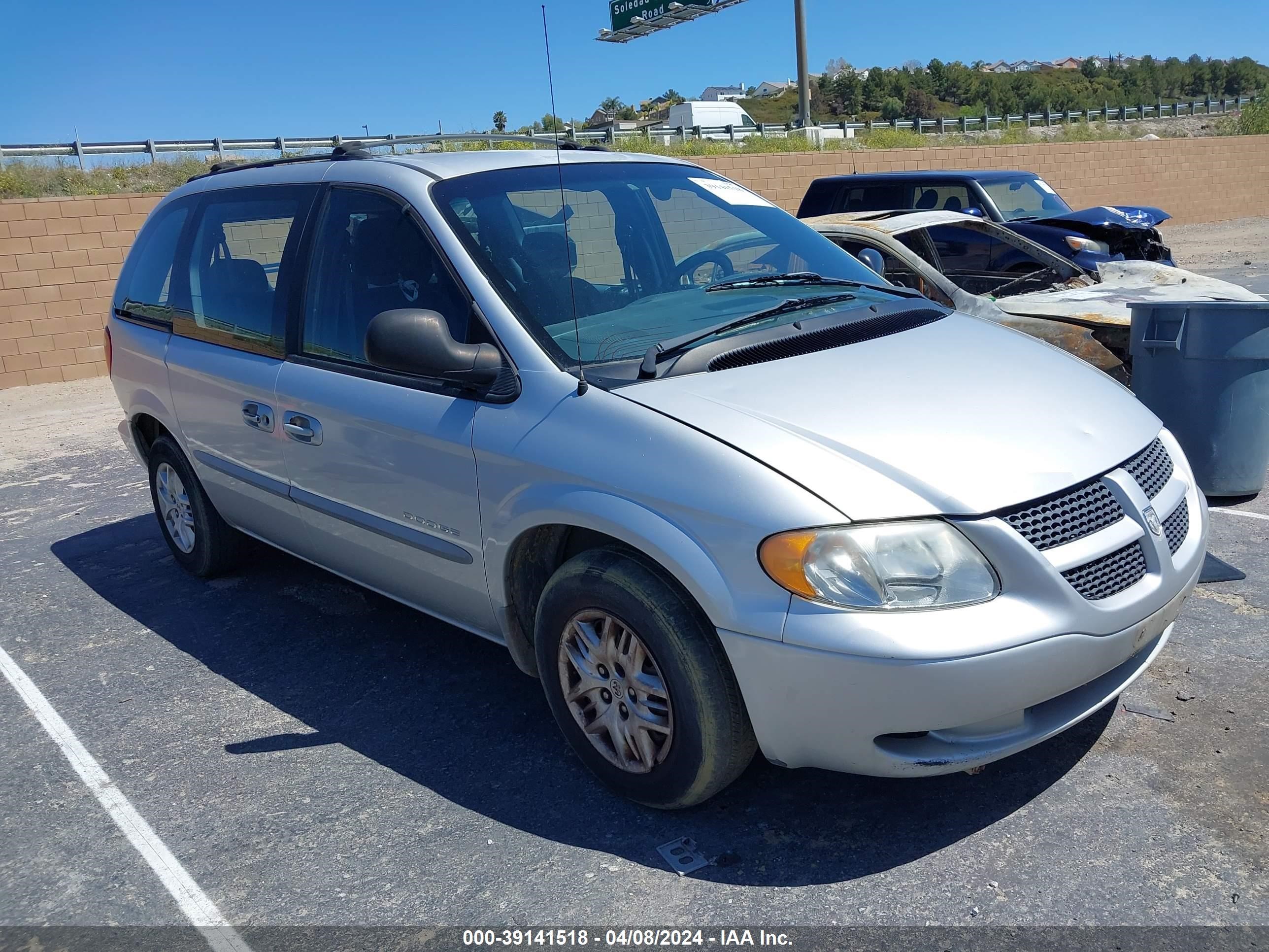 DODGE CARAVAN 2001 1b4gp45331b129762