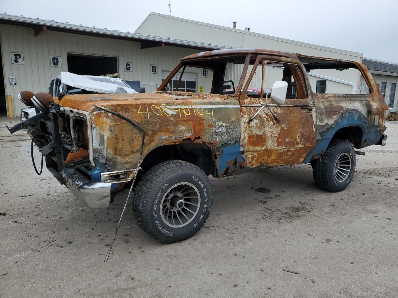 DODGE RAMCHARGER 1984 1b4gw12w3es263371