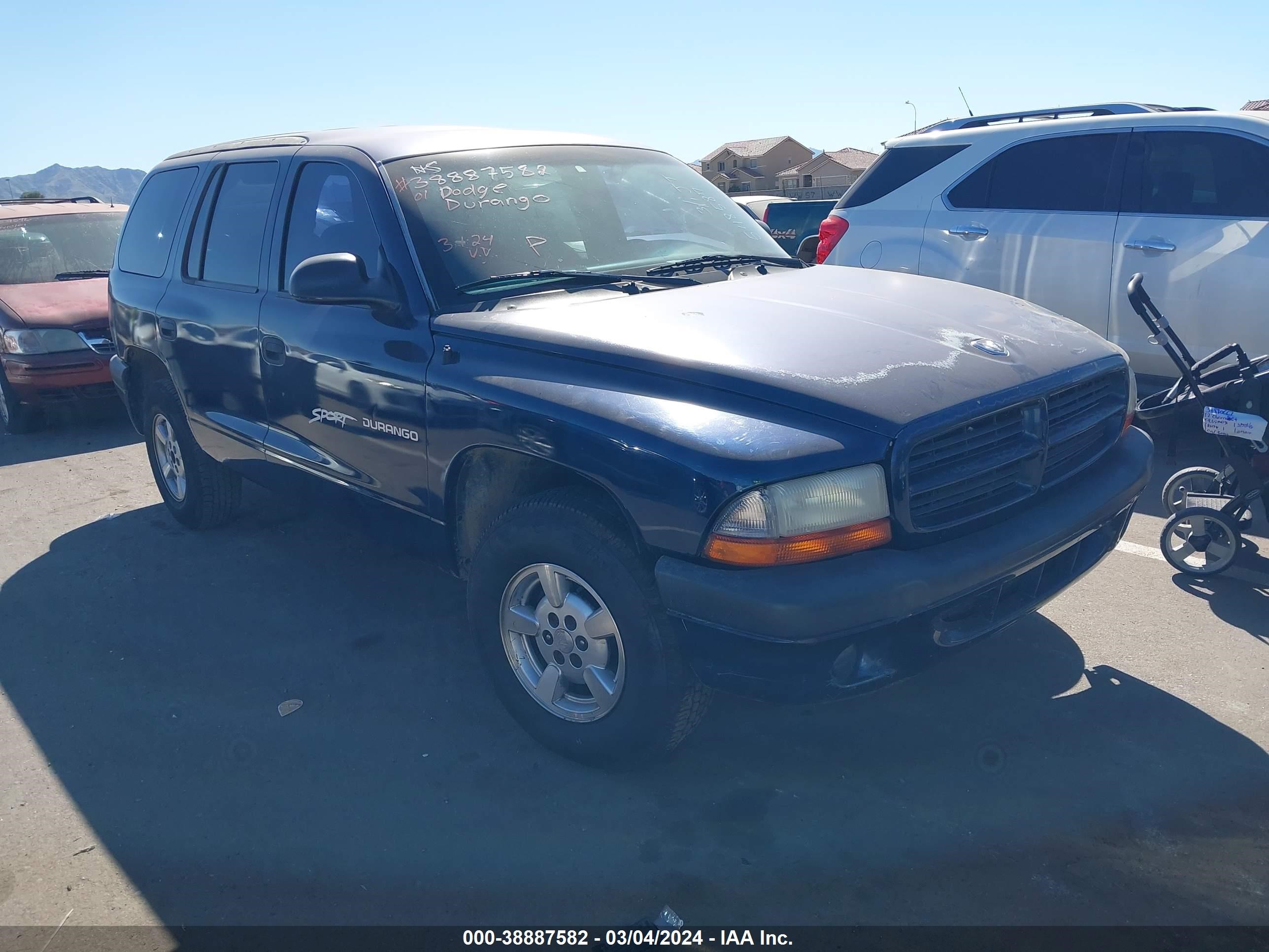 DODGE DURANGO 2001 1b4hr28n11f548587