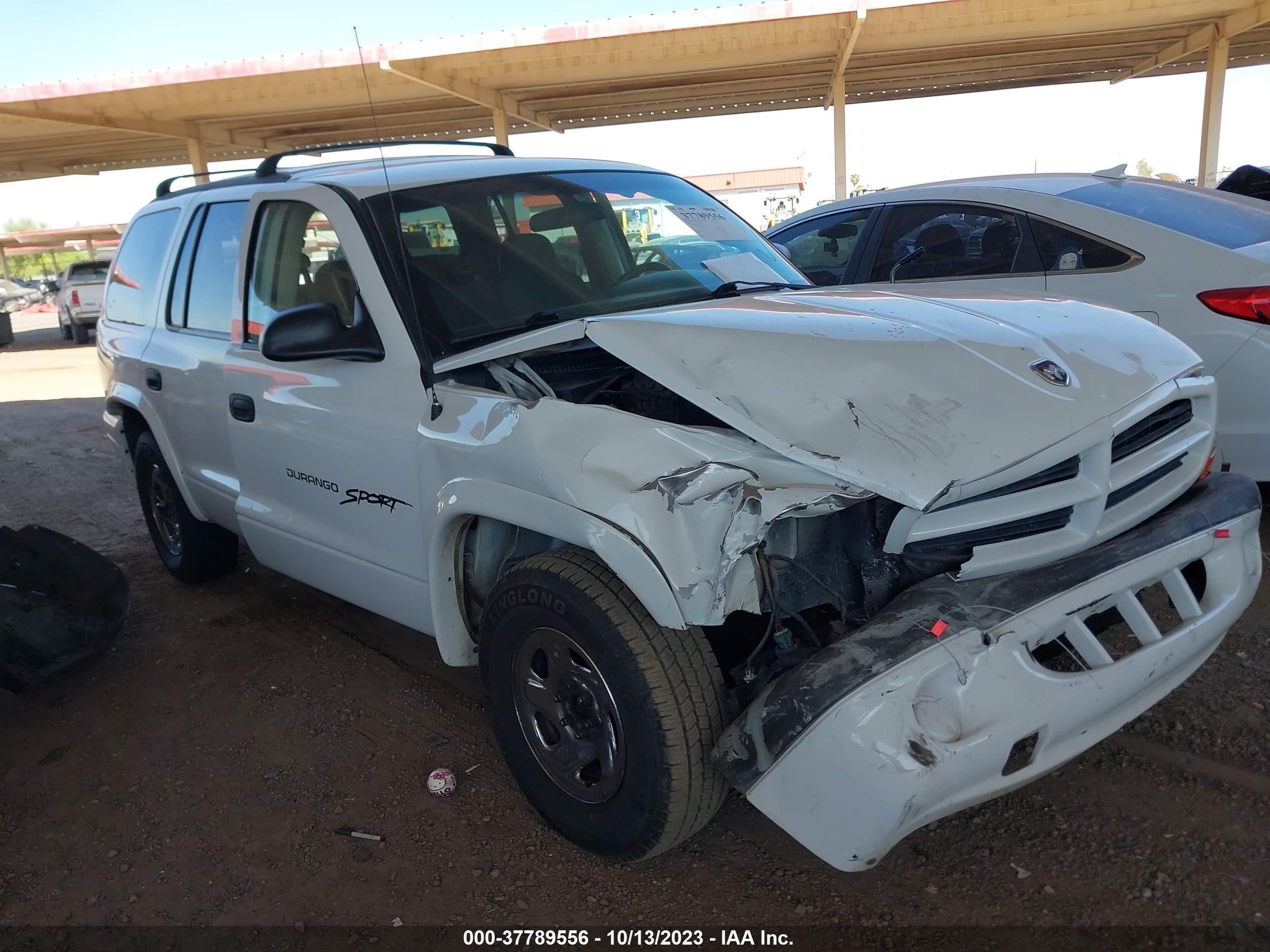 DODGE DURANGO 2001 1b4hr28n11f601207