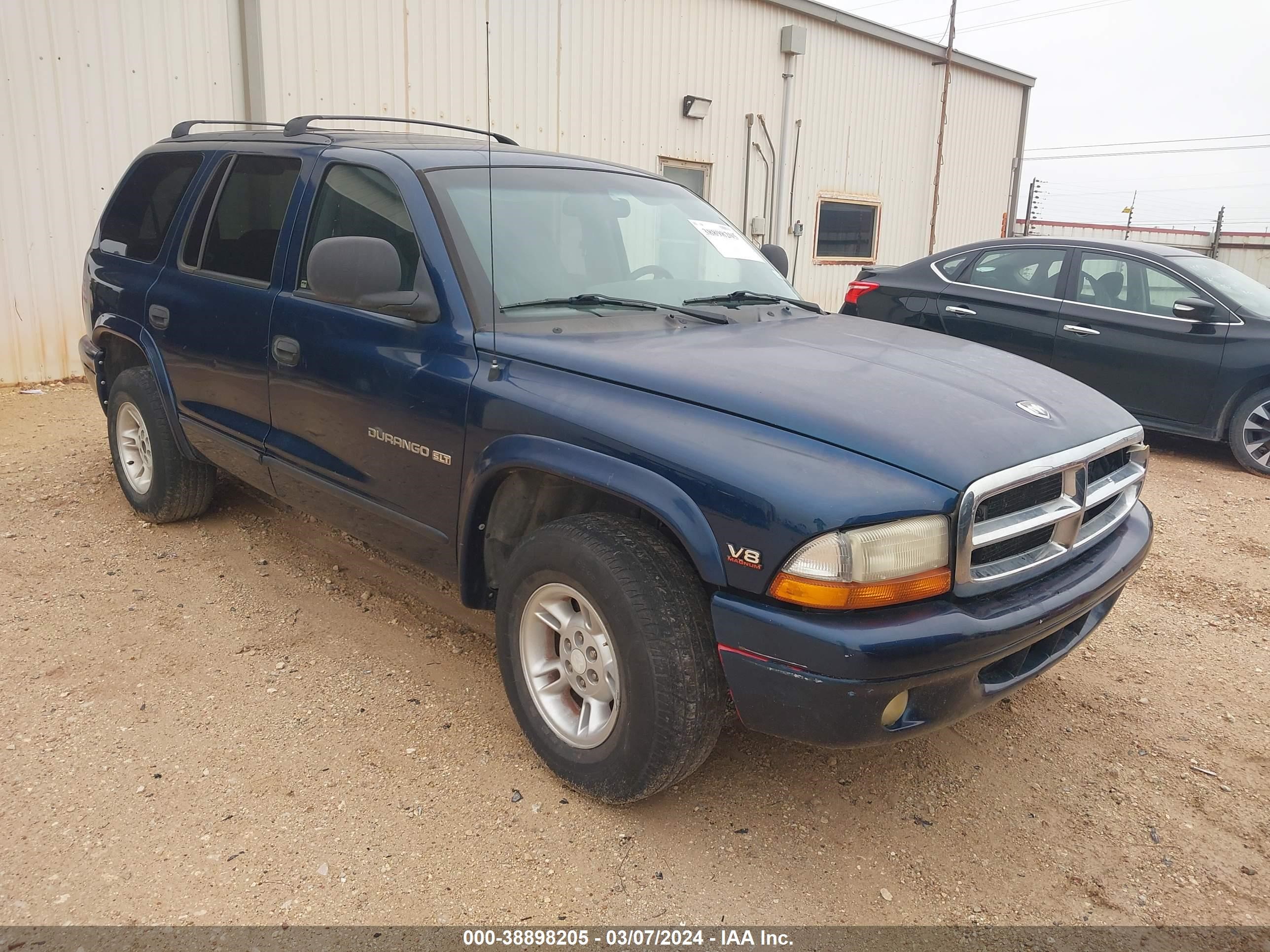 DODGE DURANGO 2000 1b4hr28y4yf149970