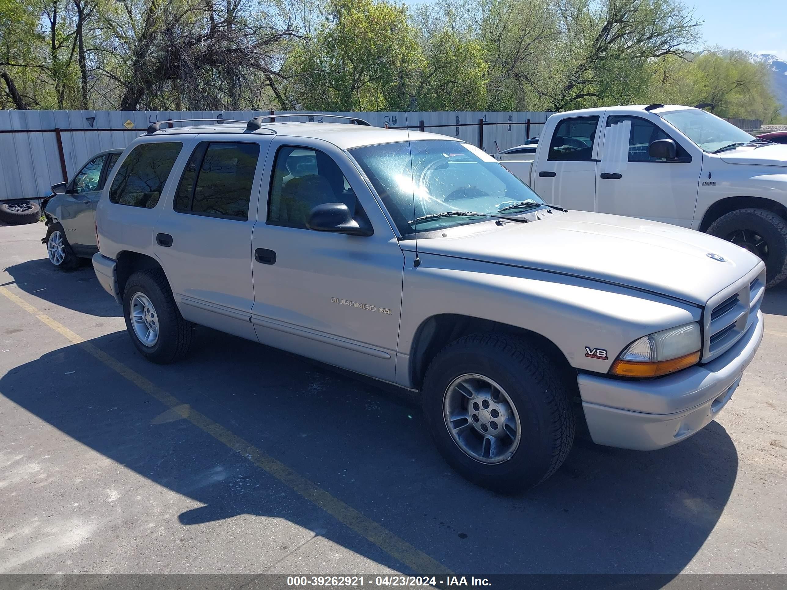 DODGE DURANGO 2000 1b4hr28y5yf107002