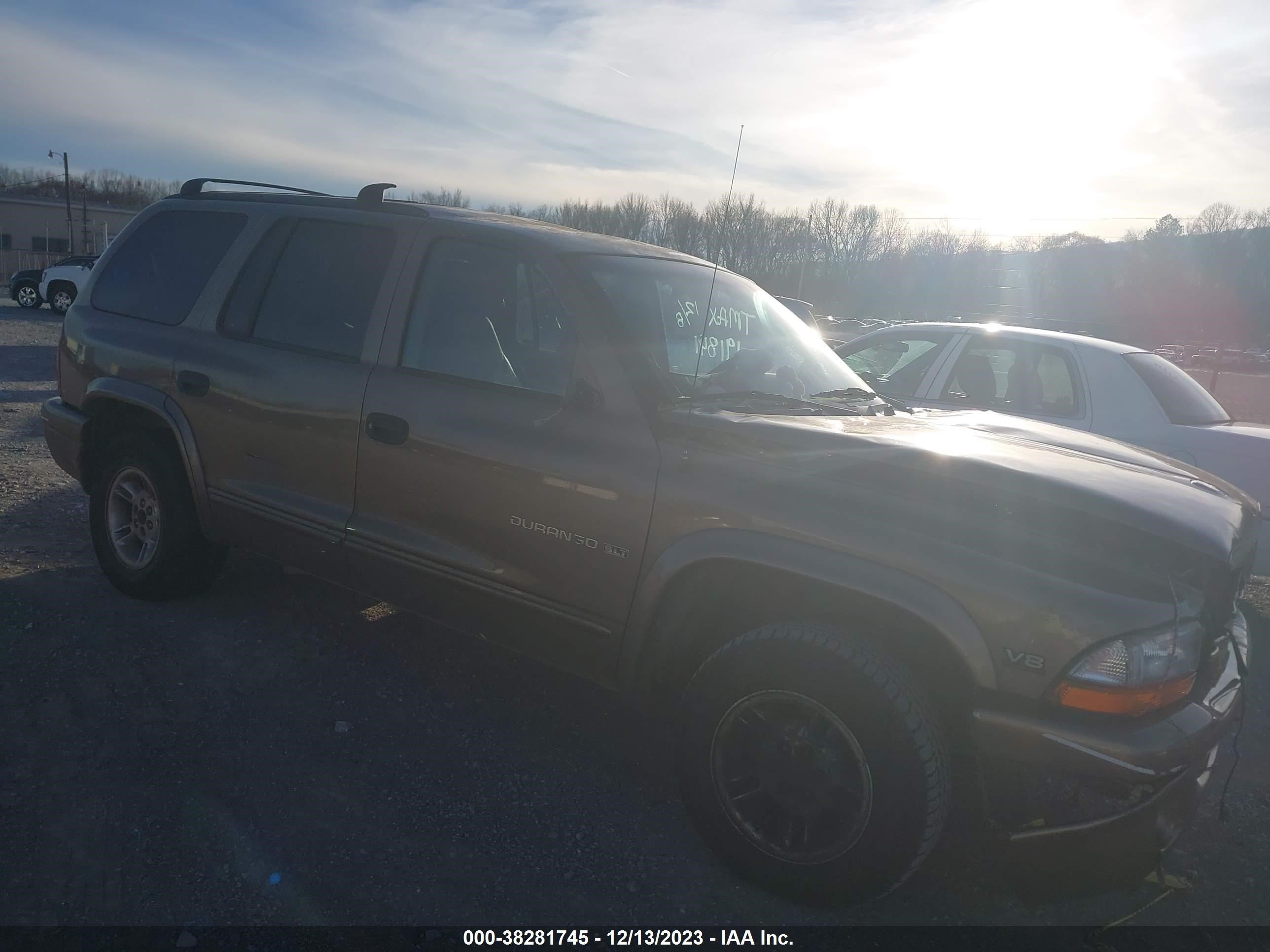 DODGE DURANGO 2000 1b4hr28y5yf191841