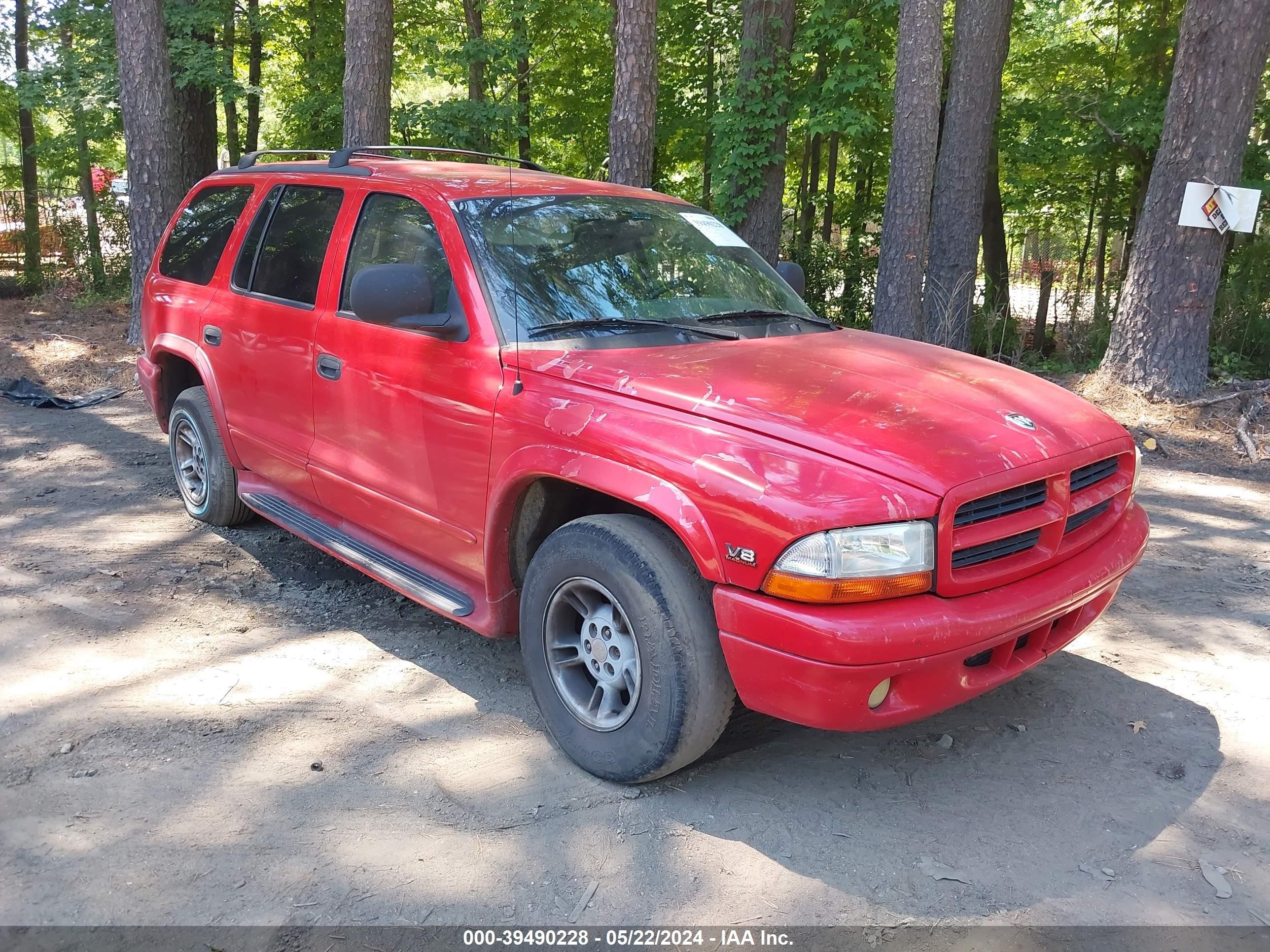 DODGE DURANGO 2000 1b4hr28y7yf266426