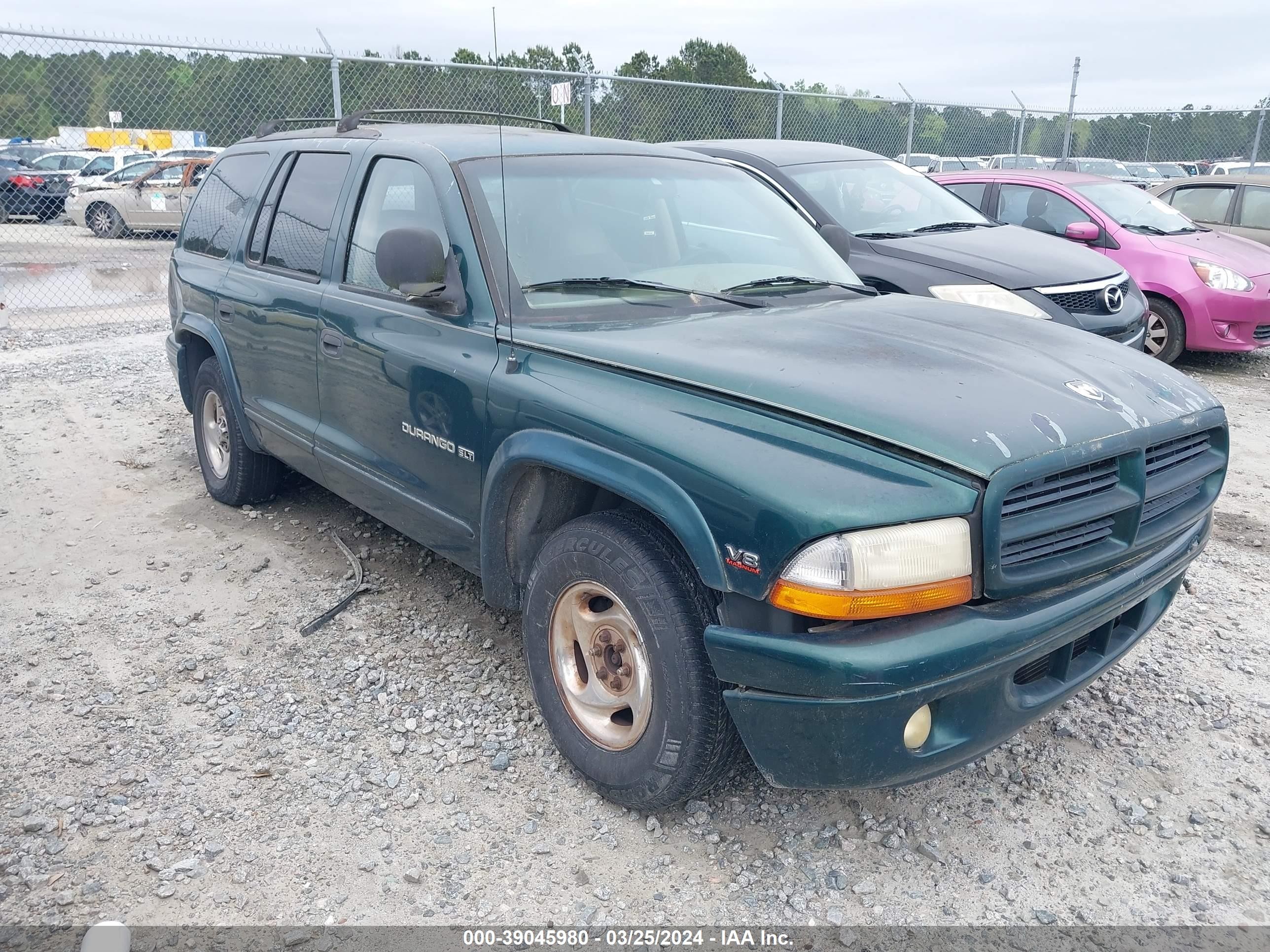 DODGE DURANGO 1999 1b4hr28z2xf544429