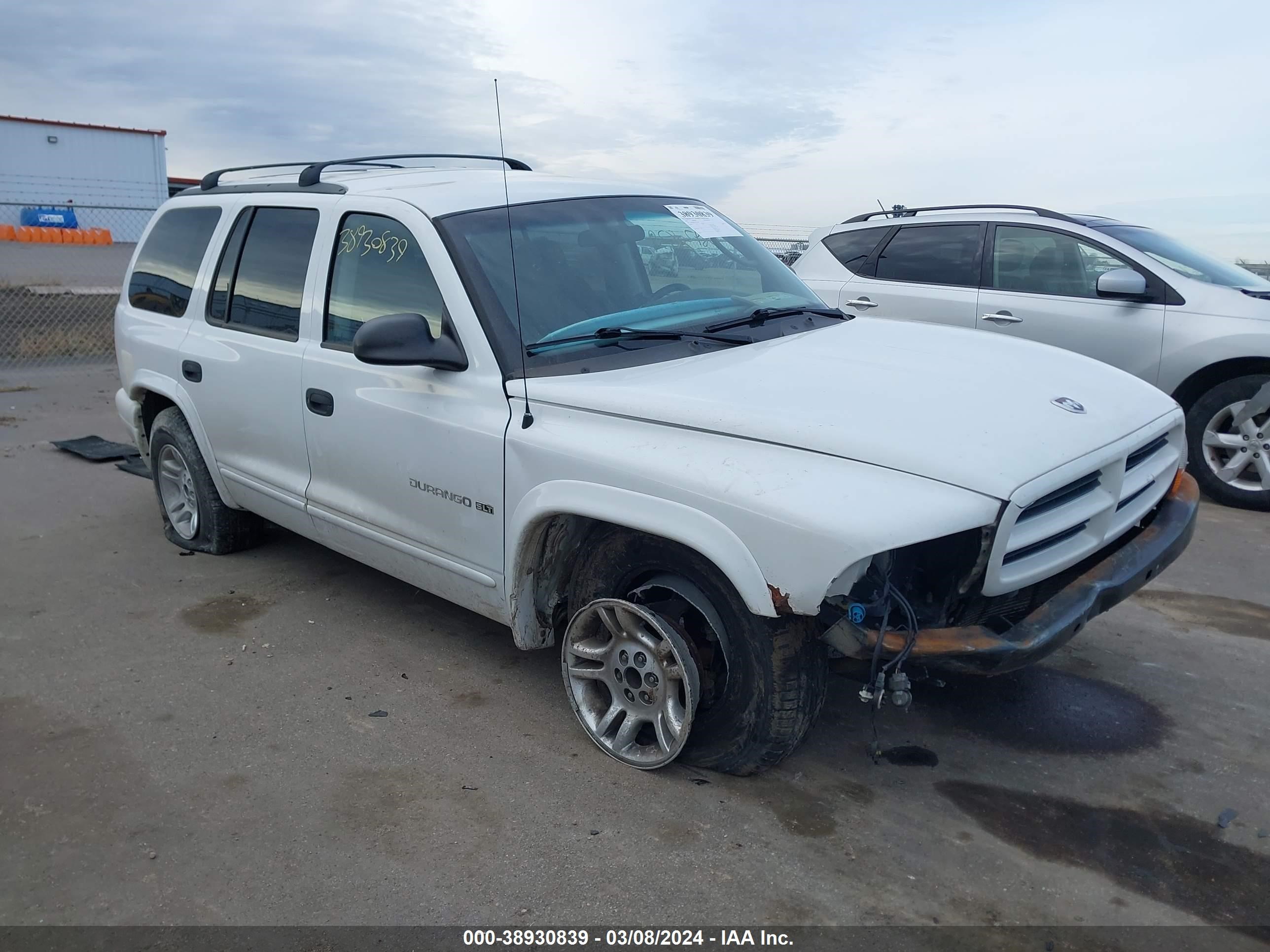 DODGE DURANGO 2001 1b4hr28z41f529728