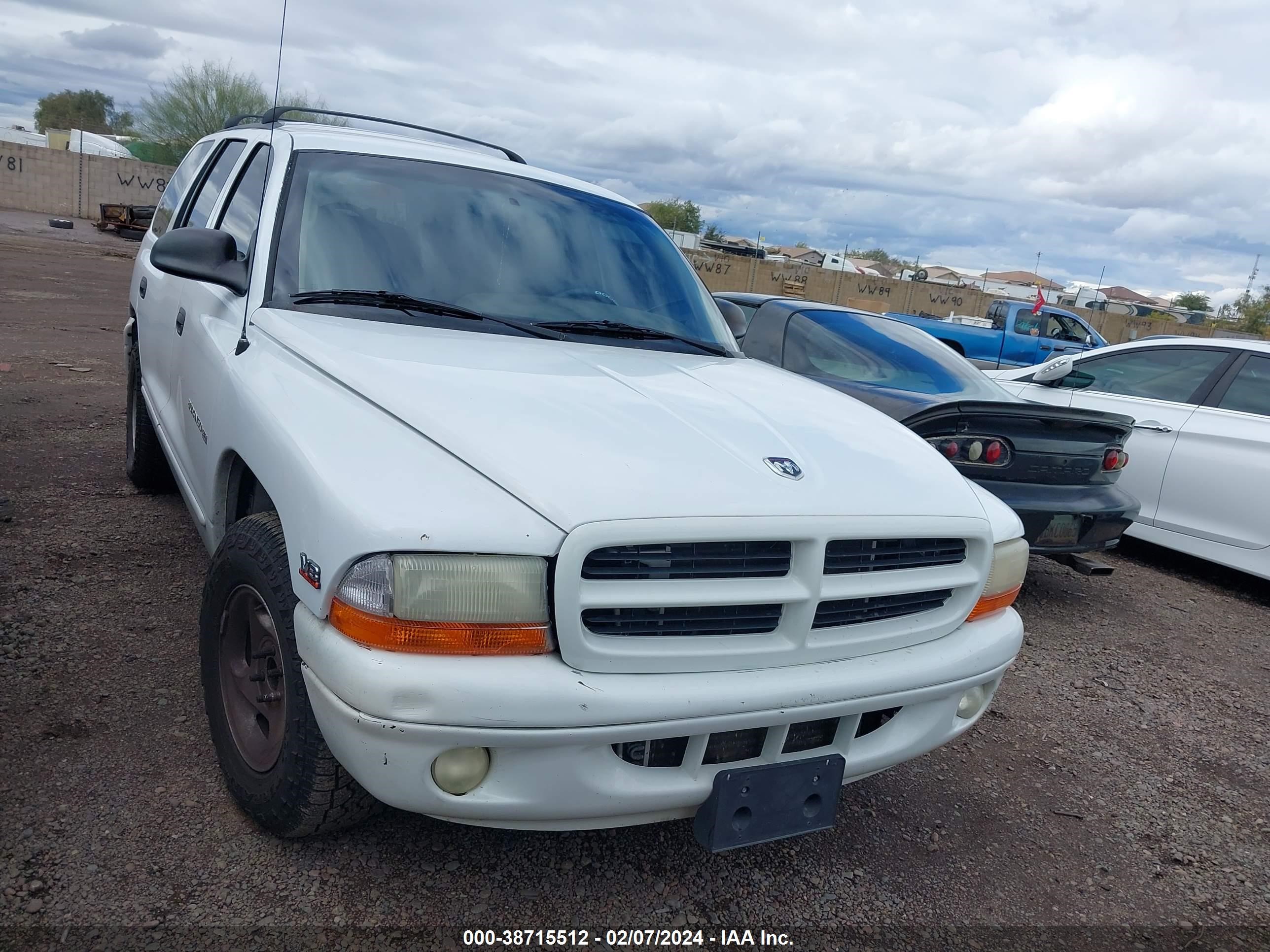 DODGE DURANGO 1999 1b4hr28z8xf567780