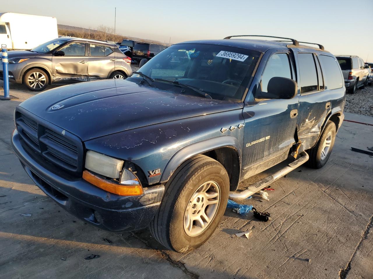 DODGE DURANGO 2000 1b4hr28z8yf254469