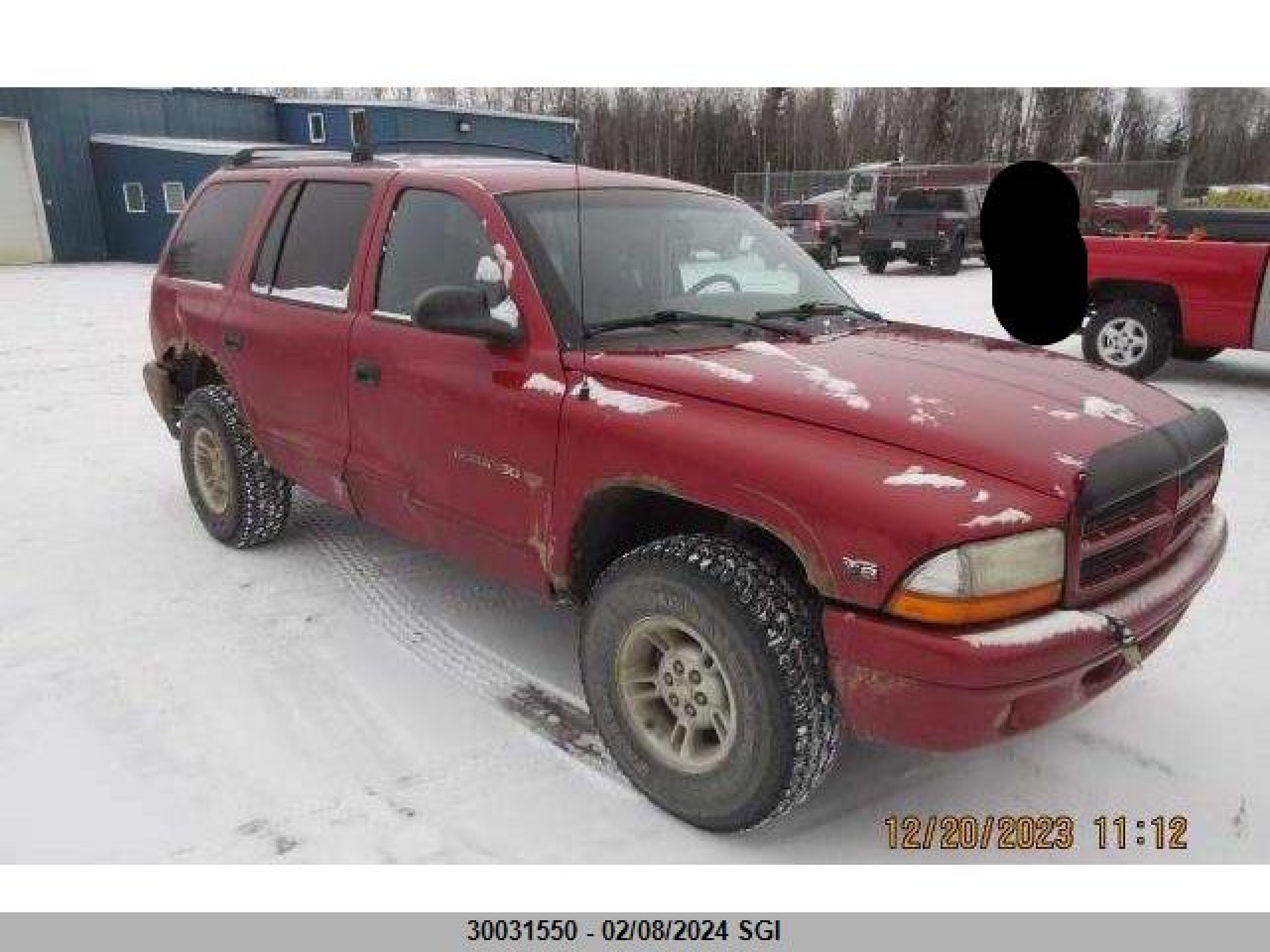 DODGE DURANGO 2000 1b4hs28n3yf293214