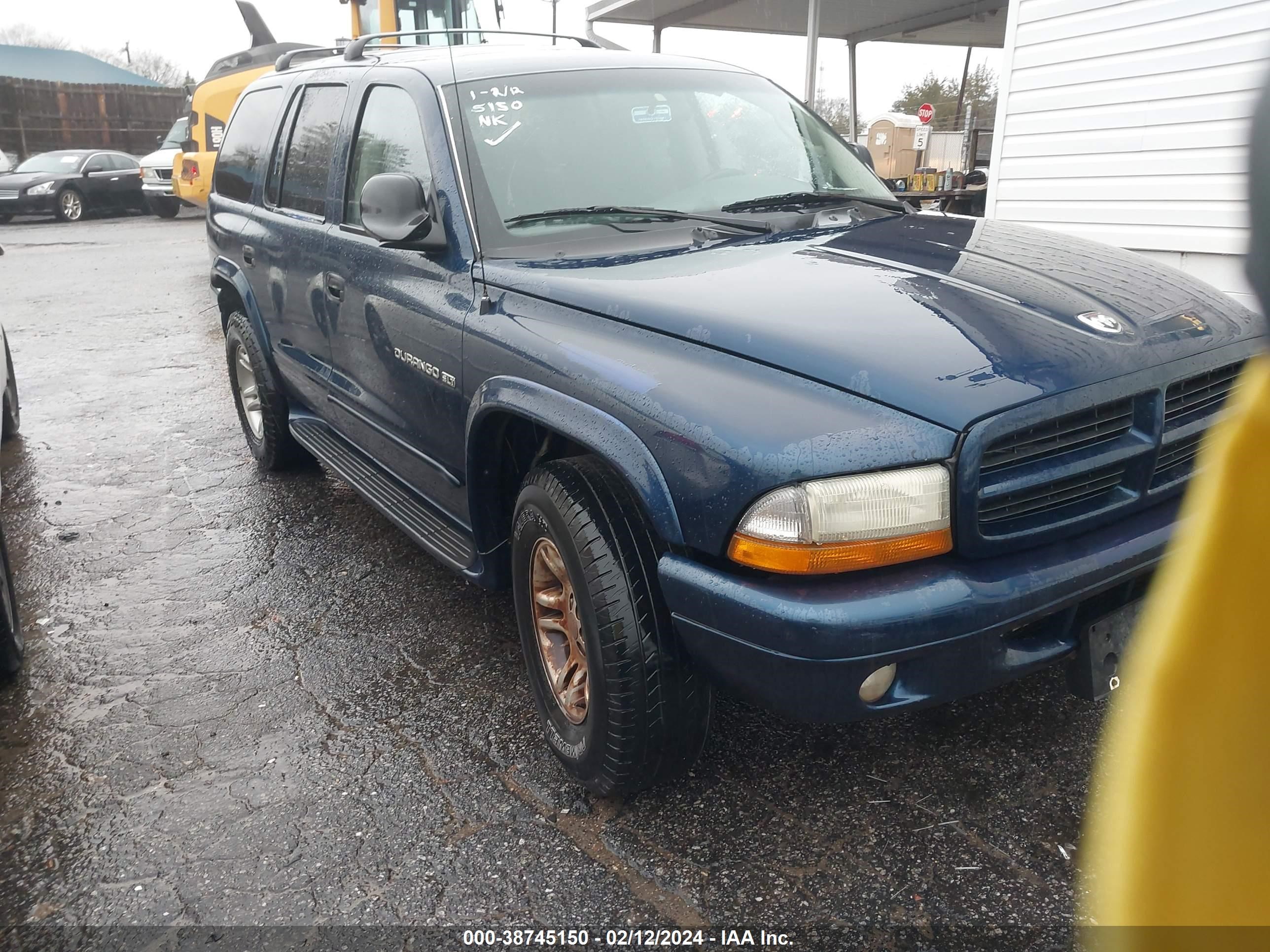 DODGE DURANGO 2001 1b4hs28n81f614671